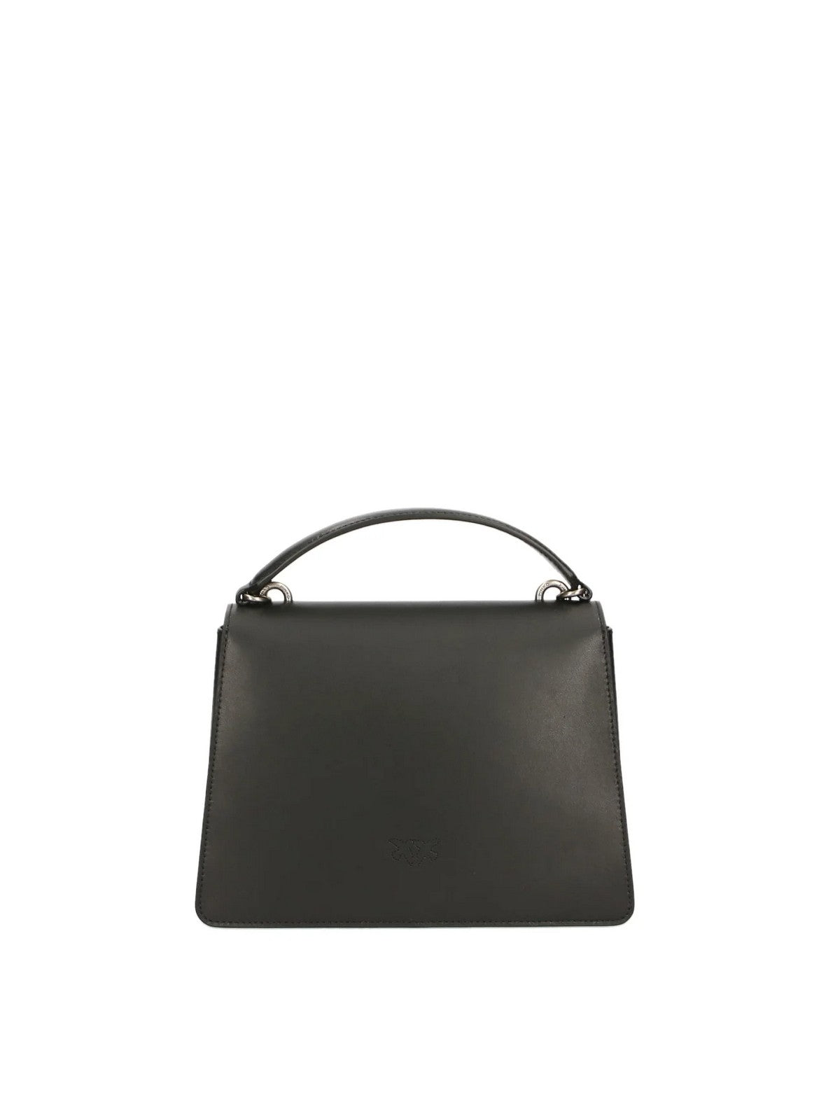 PINKO Borsa Donna LOVE ONE TOP HANDLE CLASSIC LIGHT 100066-A0F1 Z99O NERO-OLD SILVER