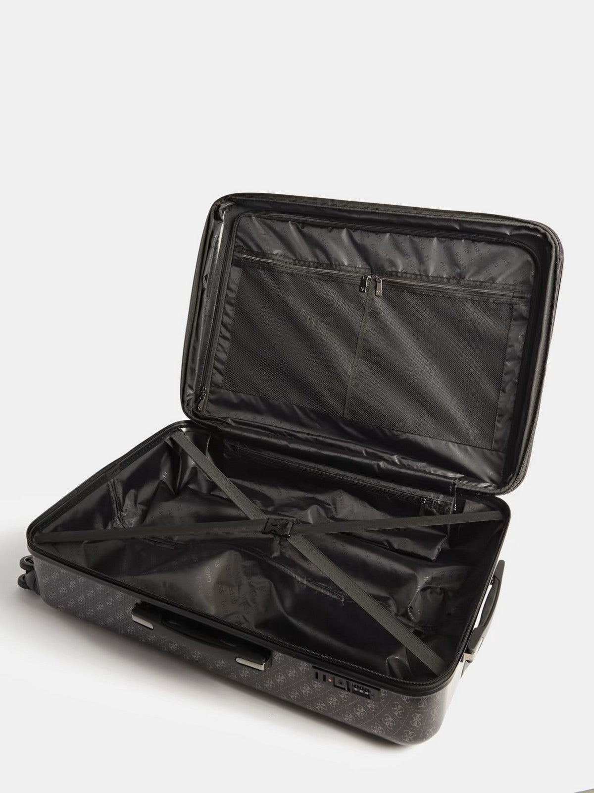 GUESS Valigie e Trolley Donna Jesco 8-Wheel 22 In TWH838 99880 COA Grigio gioboutiqueweb