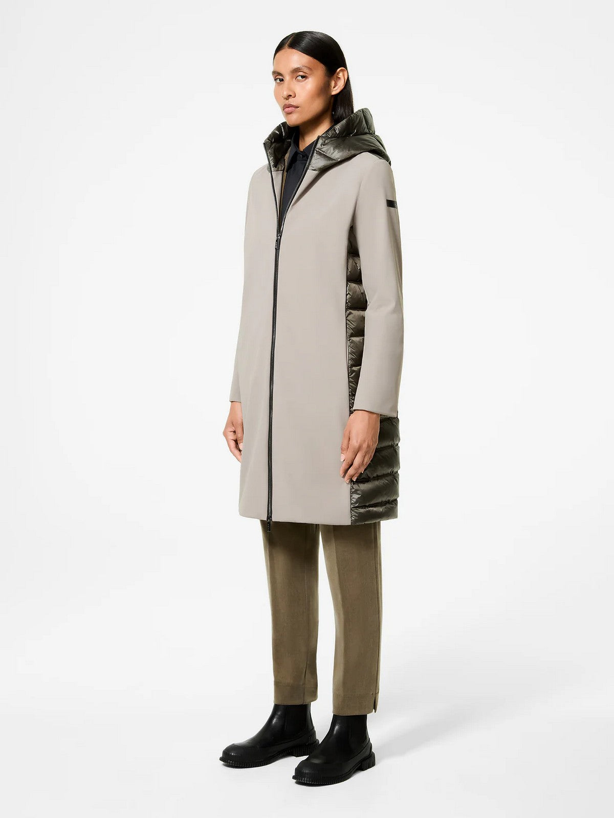 RRD Giubbino Donna montecristo thermo hybrid parka W25518 87 87 TABACCO
