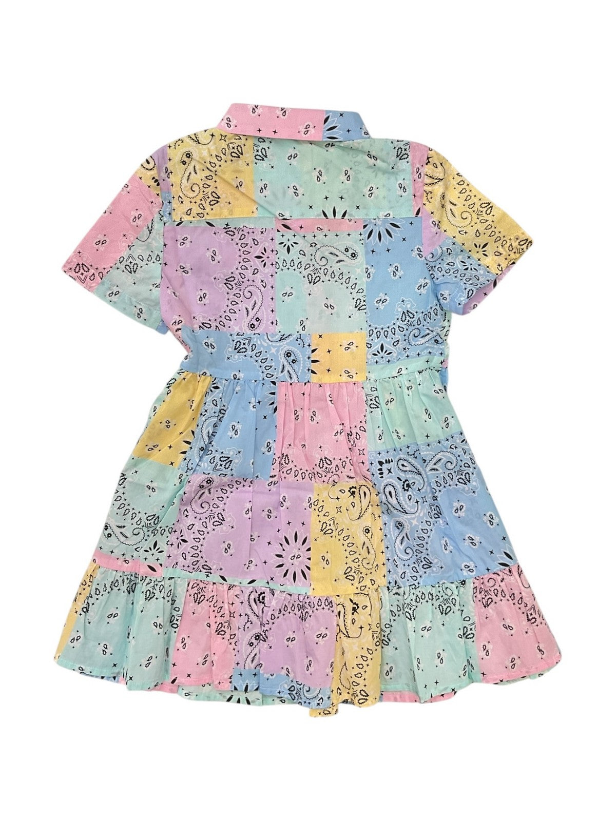 MC2 SAINT BARTH Abito Bambine e ragazze MISSY 03995L COTTON BANDANNA ROUND COLOR