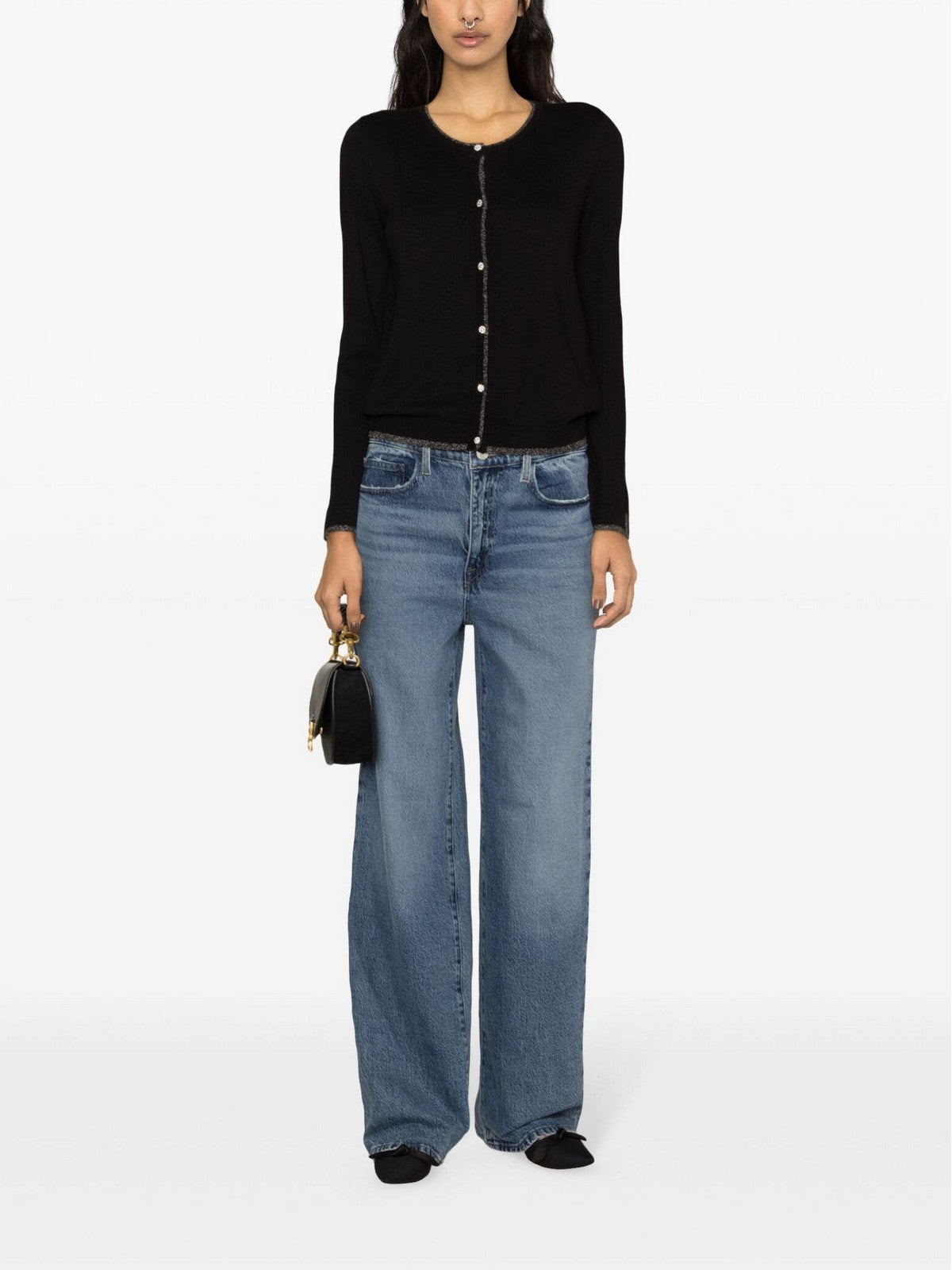 Liu Jo White Cardigan femme ma4076ms49i 22222 noir