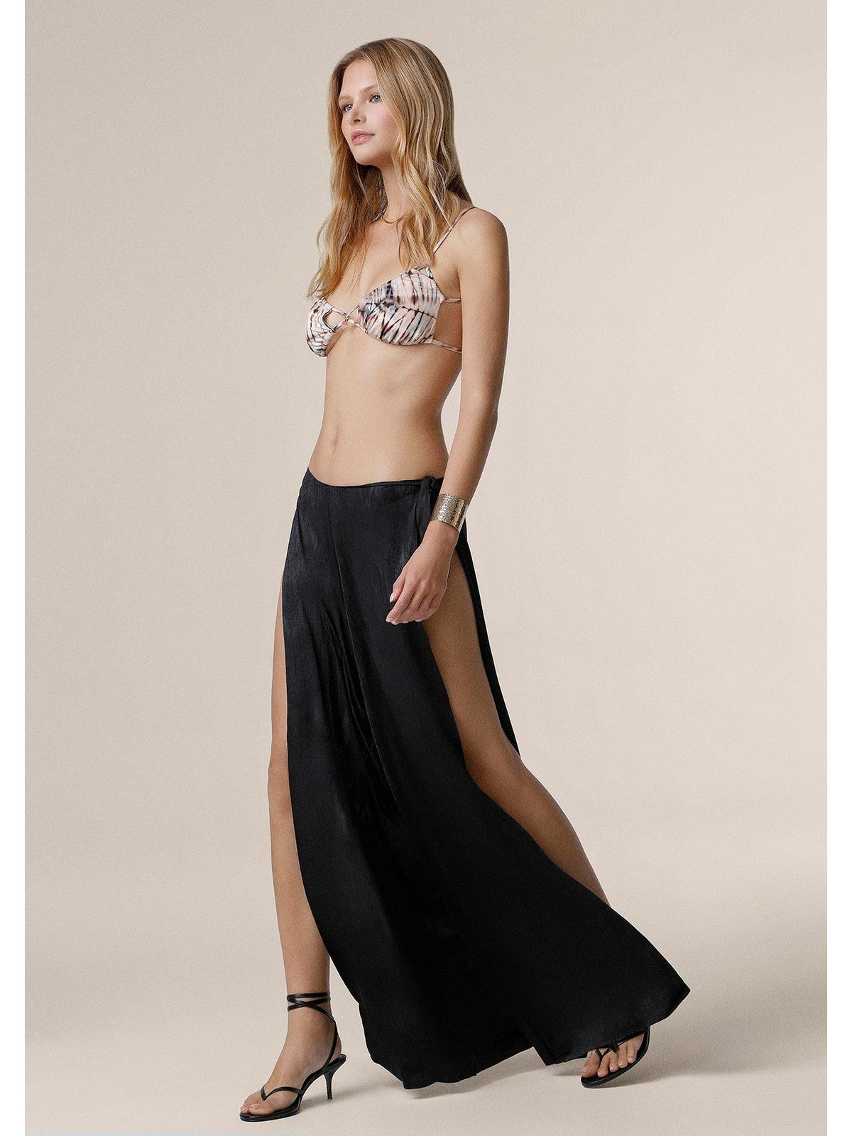 ME FUI Pareo Donna MF25-0328BK BLACK gioboutiqueweb