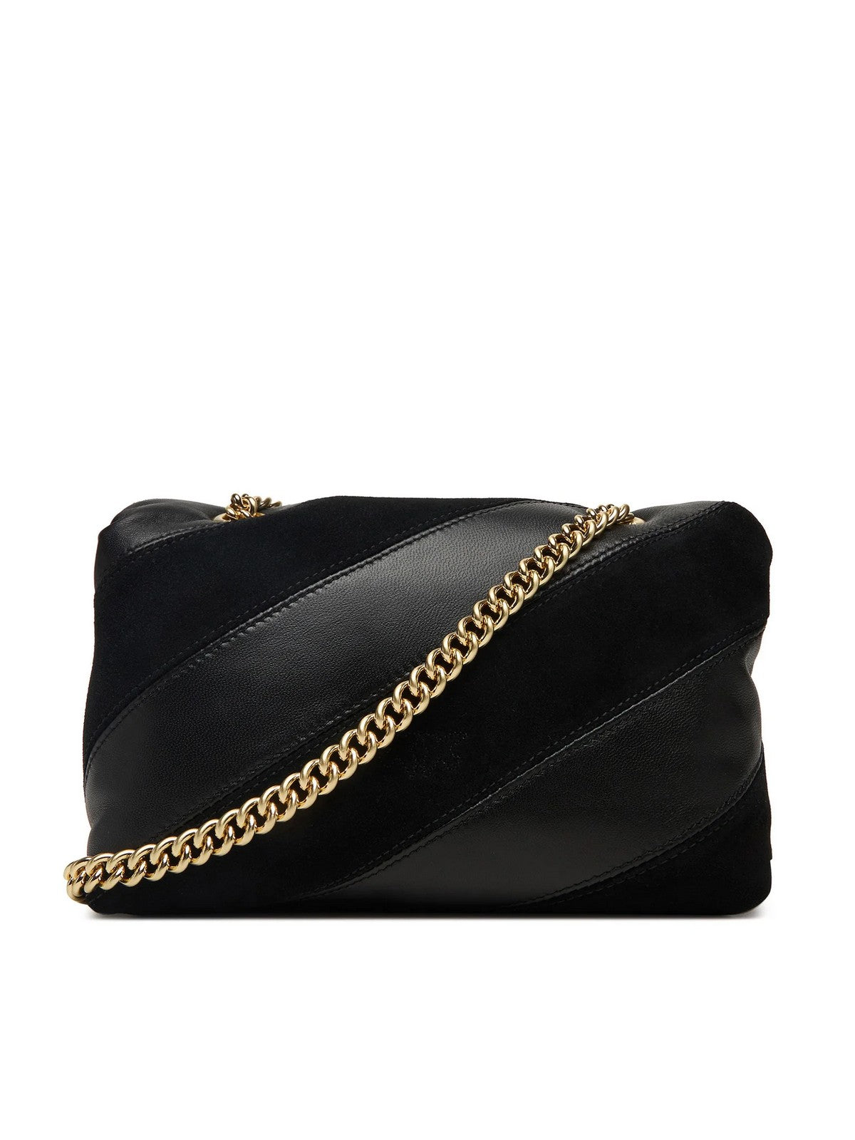 PINKO Borsa Donna LOVE PUFF MINI CL 100039-A2JY Z99V NERO LIMOUSINE - MATT GOLD