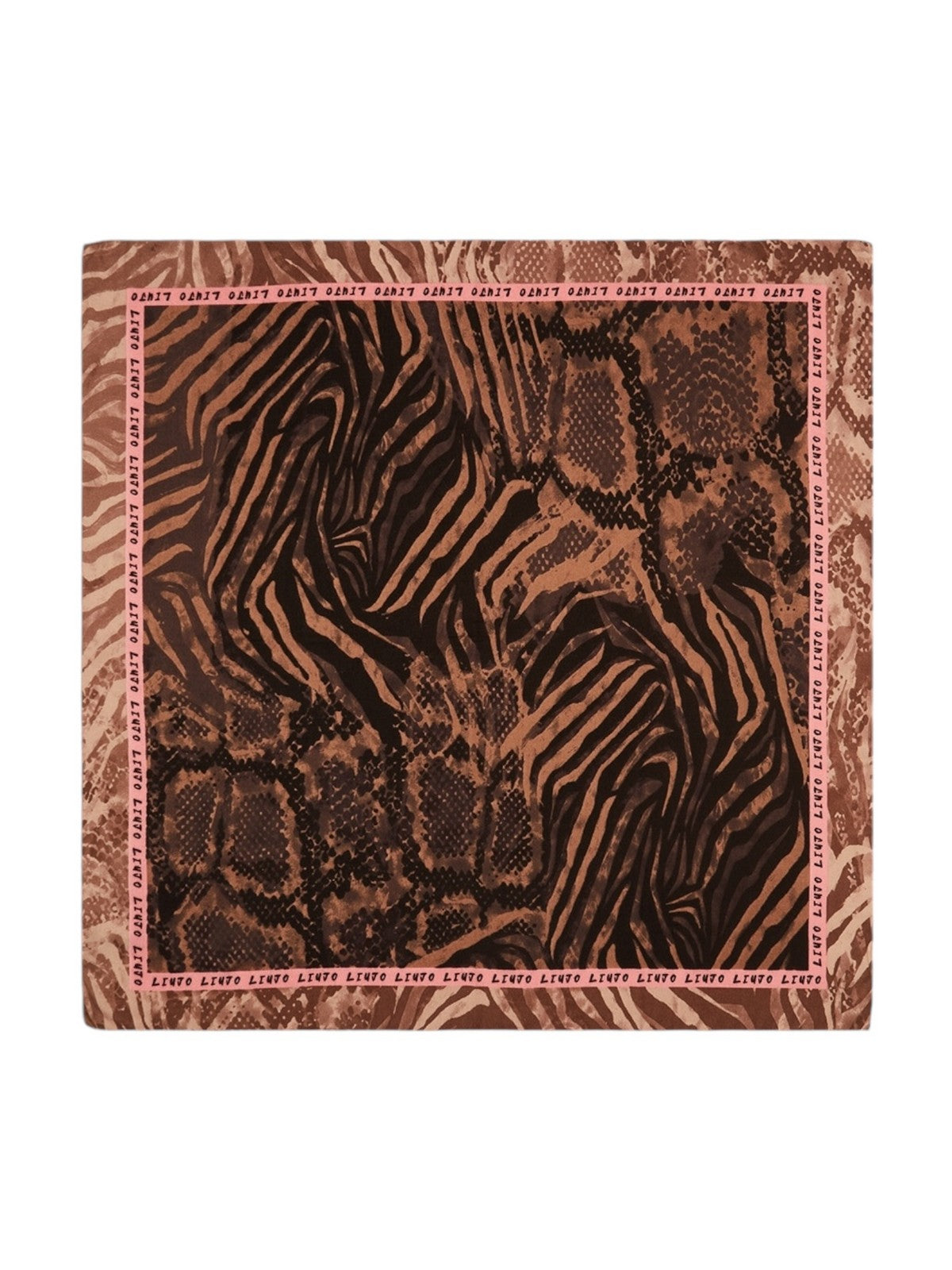 LIU JO SOFT Foulard Donna 2F4095T0300 00070 Marrone gioboutiqueweb
