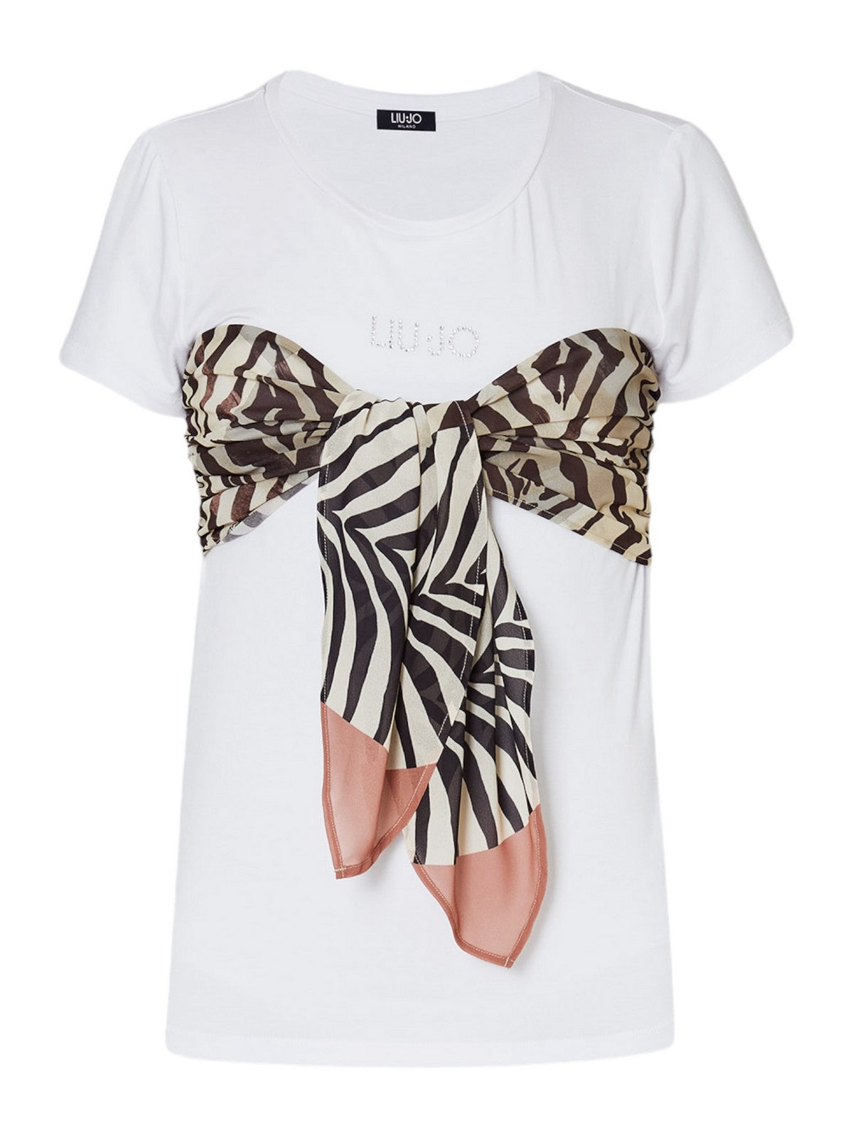 Liu Jo Beachwear T-shirt et Pole Woman V4109JS360 N9233 White