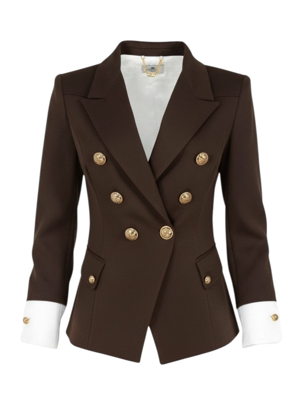 ELISABETTA FRANCHI Giacca Donna GI21361E2 644 CACAO