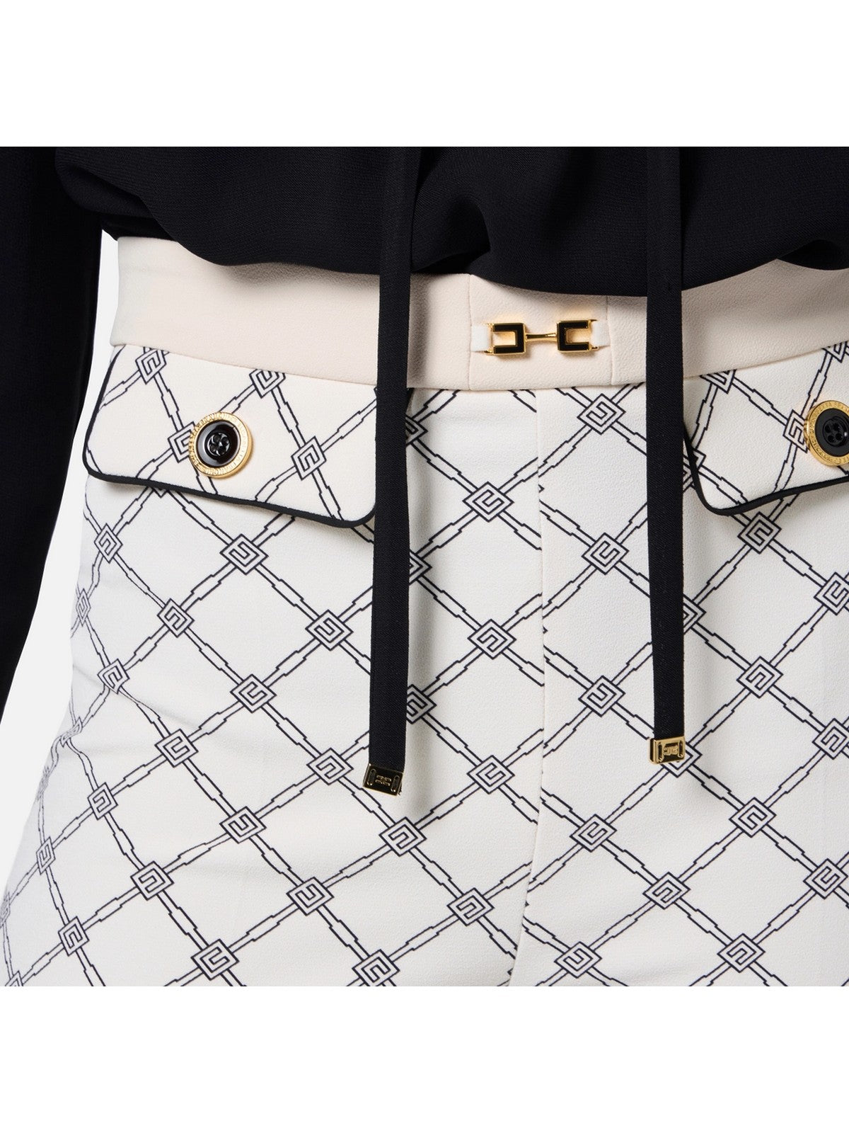 ELISABETTA FRANCHI Pantalone Donna PAS7151E2-E84 Beige gioboutiqueweb