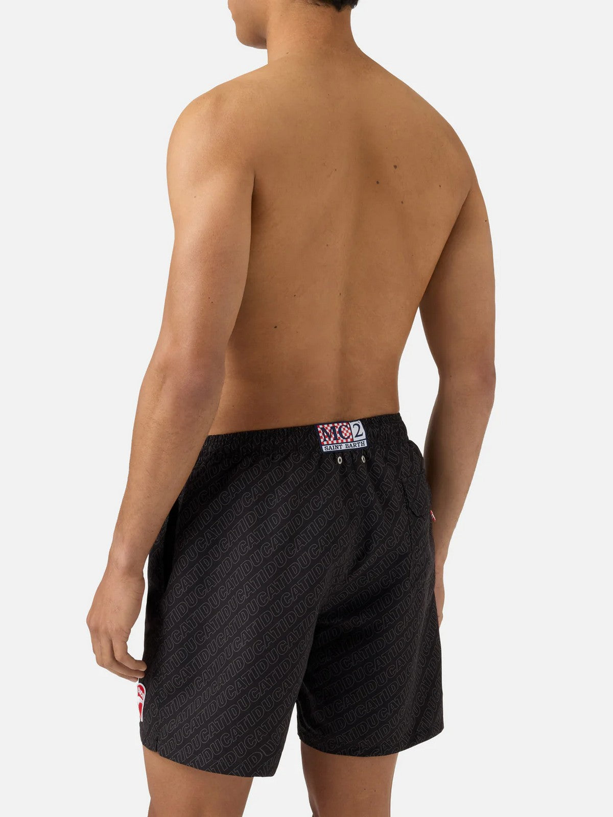 MC2 SAINT BARTH Costume da bagno Uomo GUSTAVIA 08355L DUCATI MECCANICA 00 PT