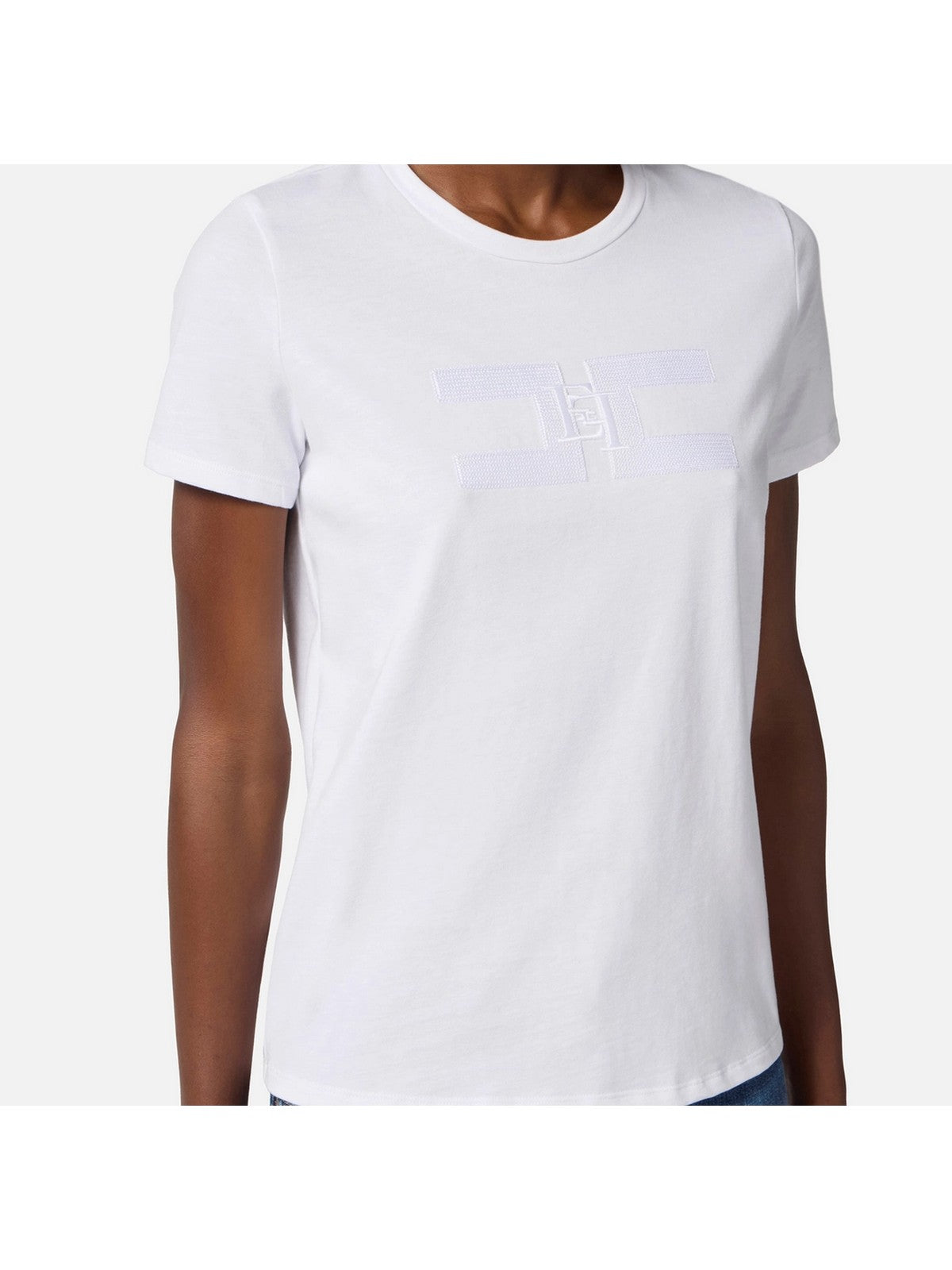 ELISABETTA FRANCHI T-shirt Donna MA00756E2 270 GESSO