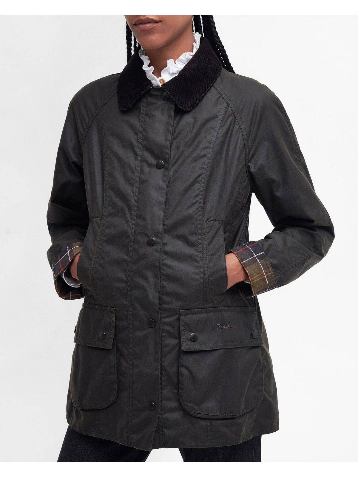 BARBOUR Damenjacke CLASSIC BEADNELL LWX0668 OL71 OLIVE