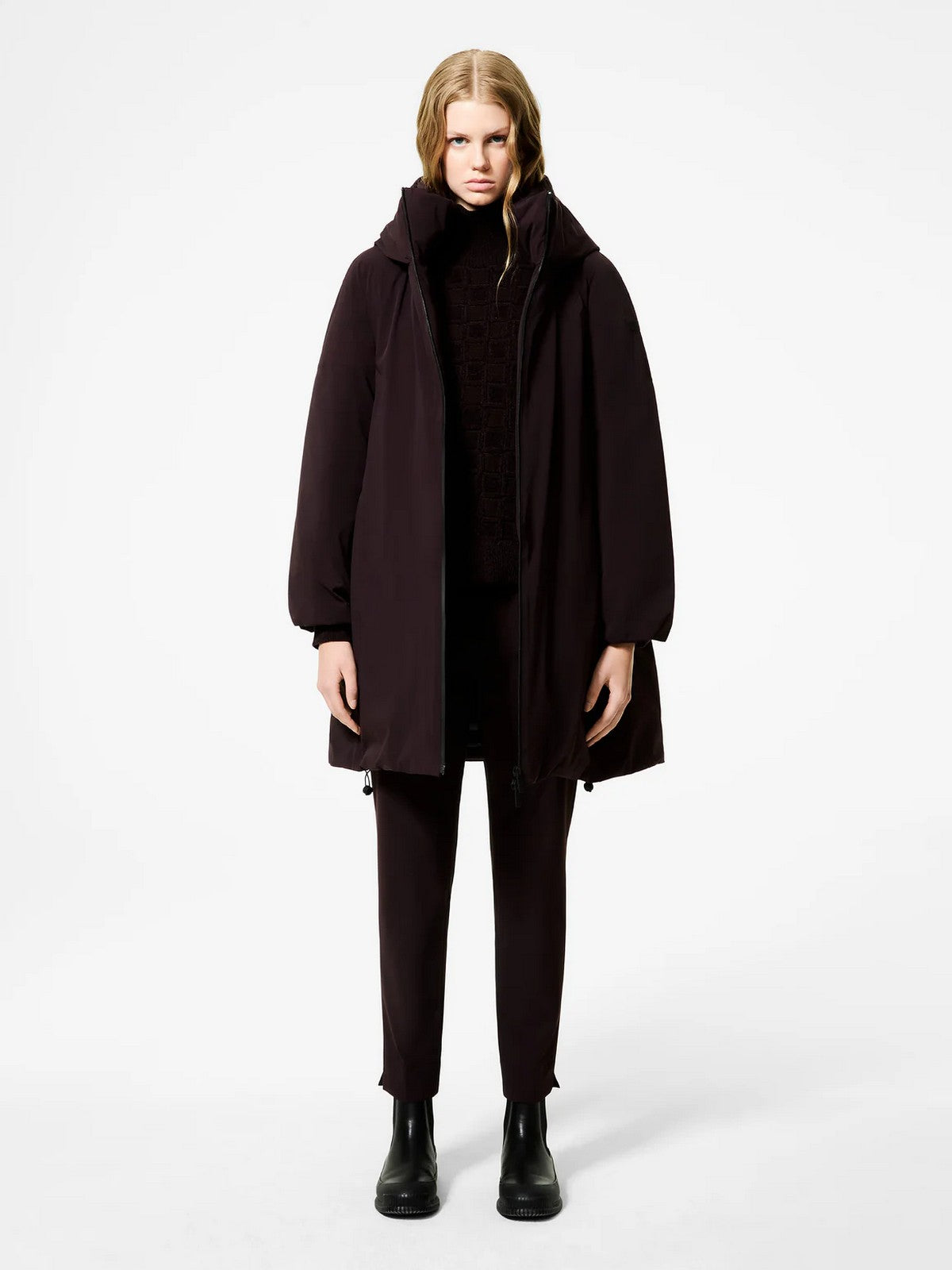 RRD Giubbino Donna montecristo parka over wom jkt W25520 73 73 BORDEAUX