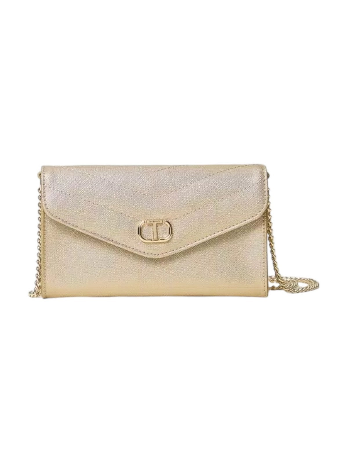 TWINSET Borsa Donna MINI BAG 242TH7012 10366 Oro gioboutiqueweb