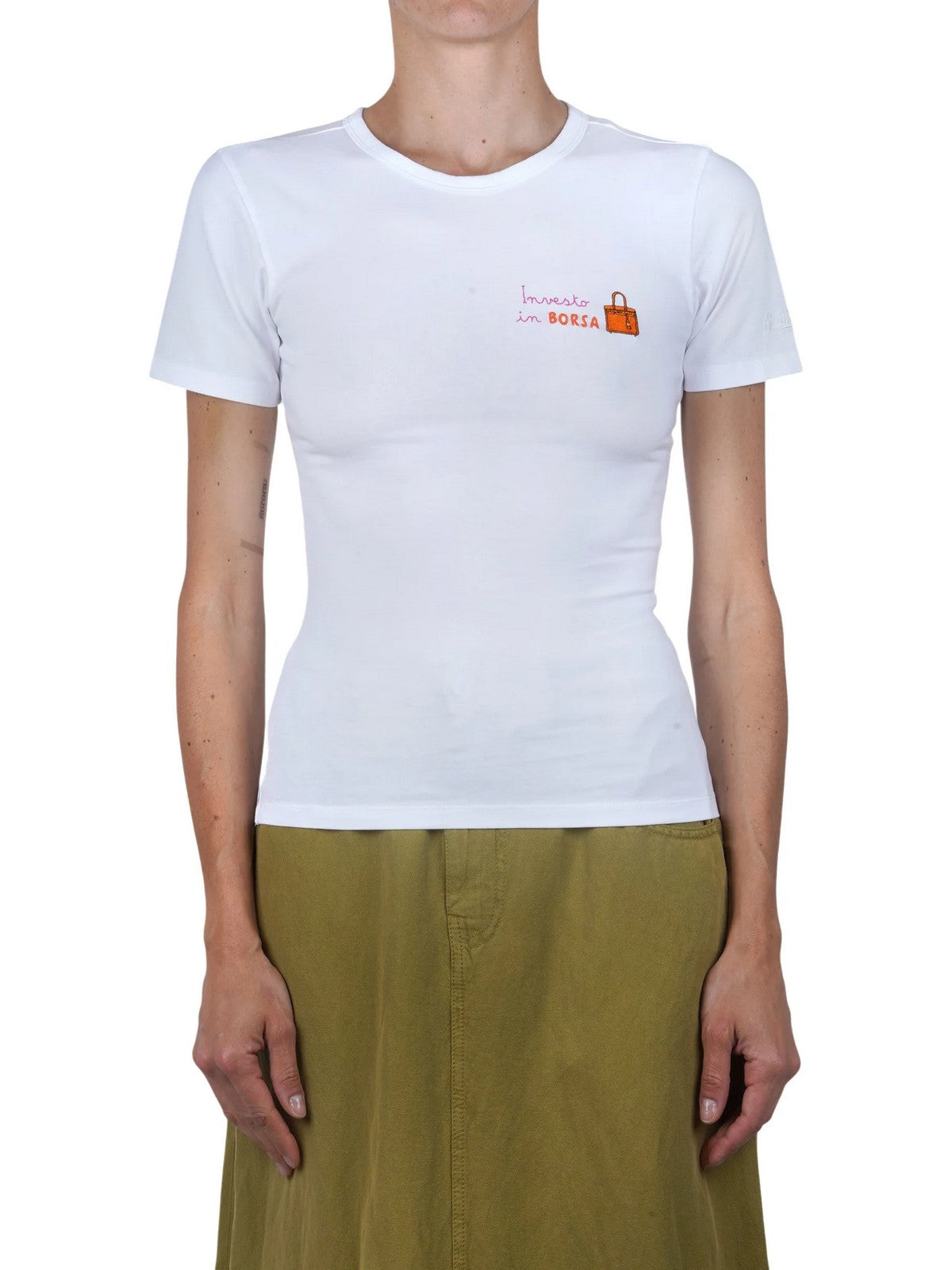 MC2 SAINT BARTH T-shirt Donna ESME 01223L INVESTO BORSA 01N EMB