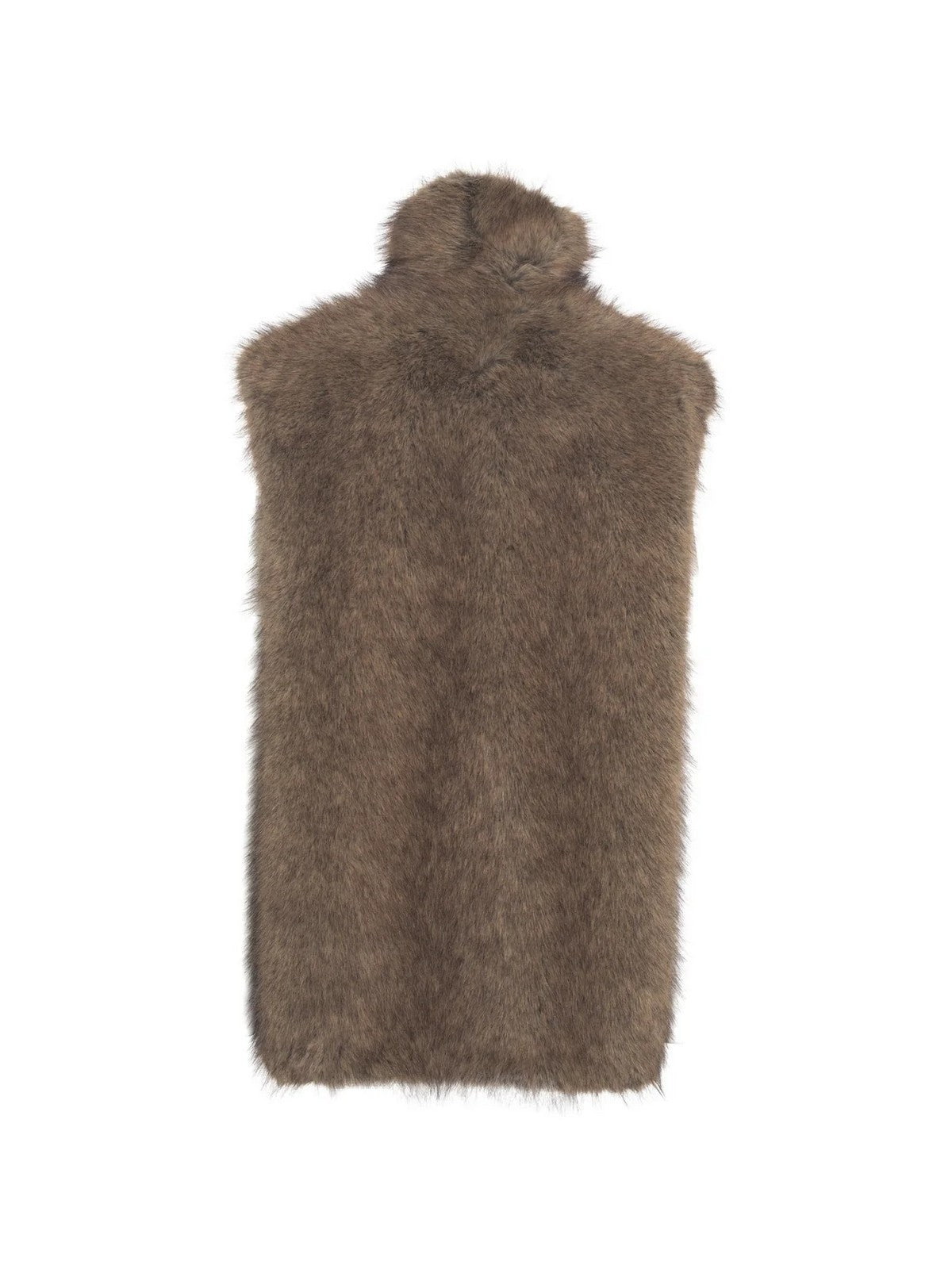 LIU JO WHITE Gilet Donna MF5495E1095 M9873 Brown wolf