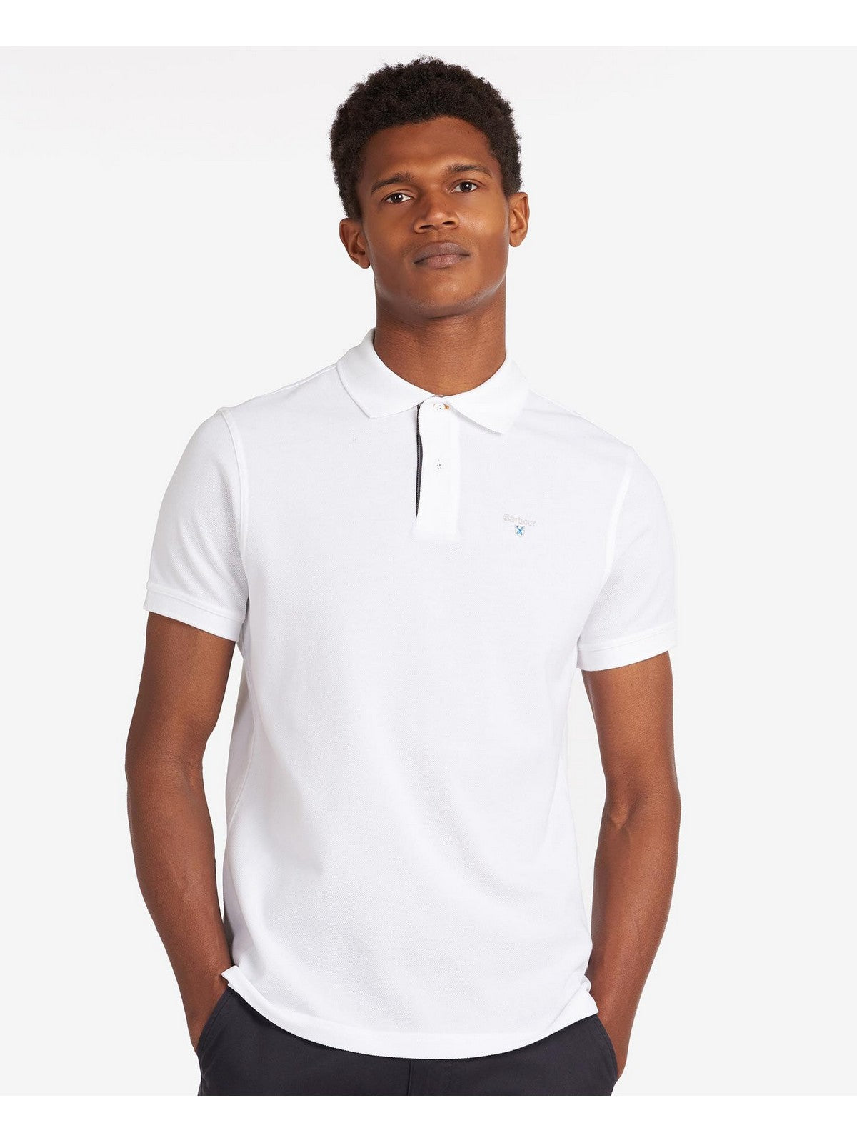 BARBOUR Polo Uomo MML0012 WH11 Bianco gioboutiqueweb