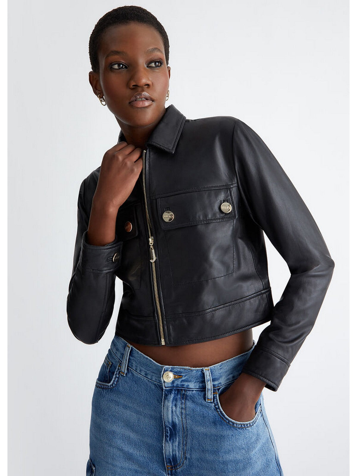 LIU JO BLACK Giubbino Donna CA4254P0336 22222 Nero