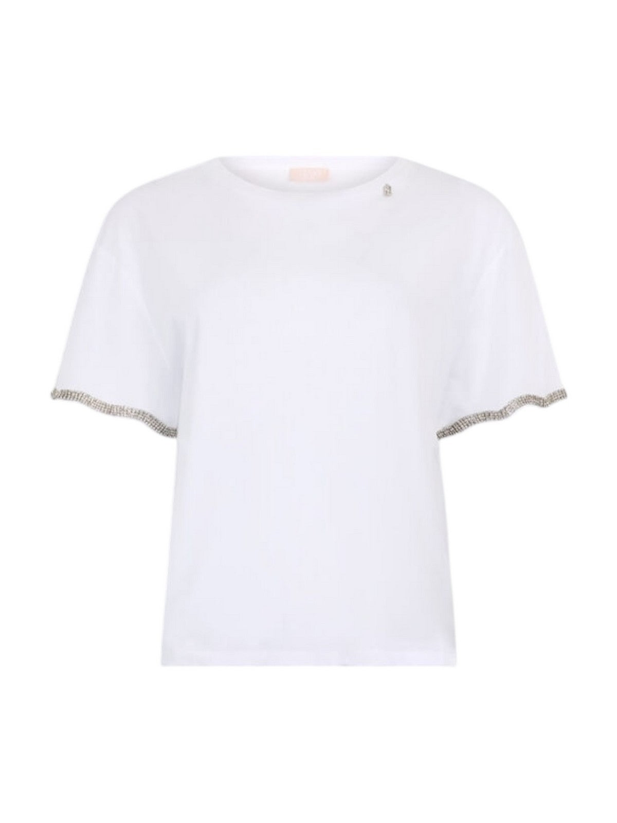 LIU JO WHITE T-shirt Donna WA5182JS904 11110 Bianco gioboutiqueweb