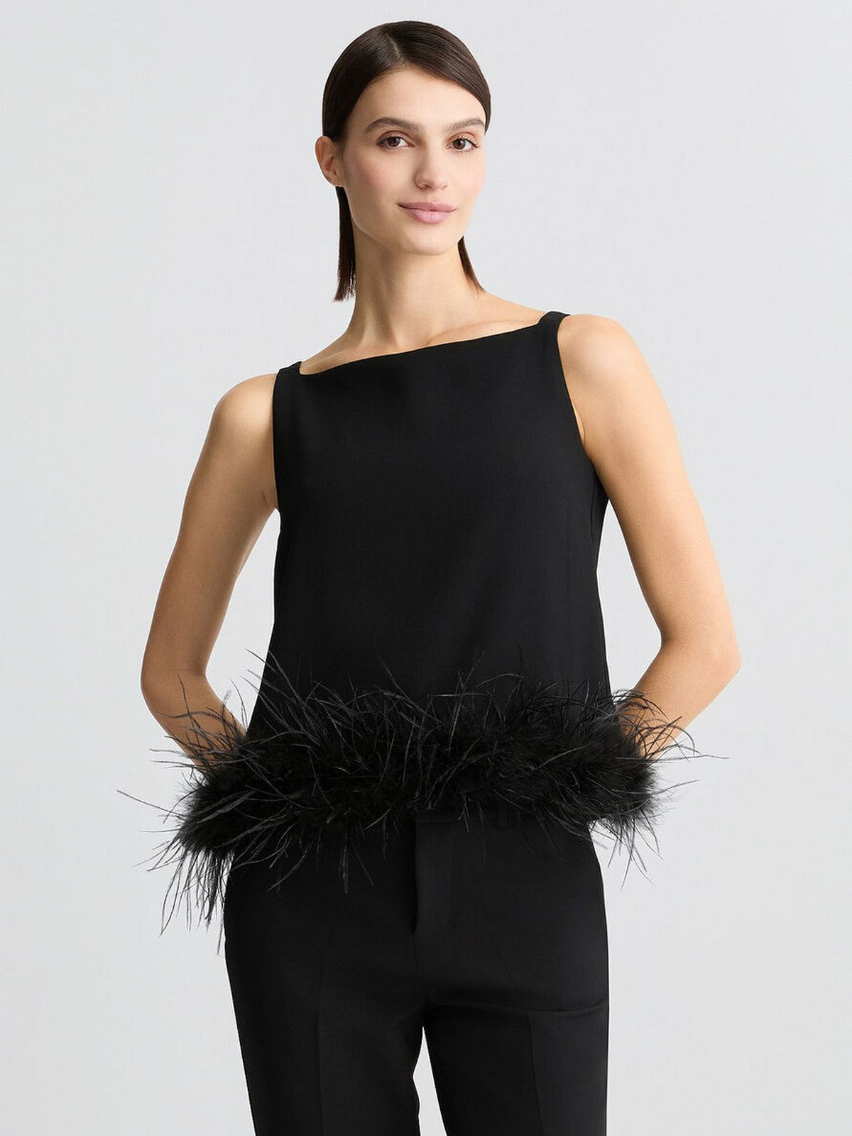 LIU JO BLACK Top Donna CA5318T3970 22222 Nero