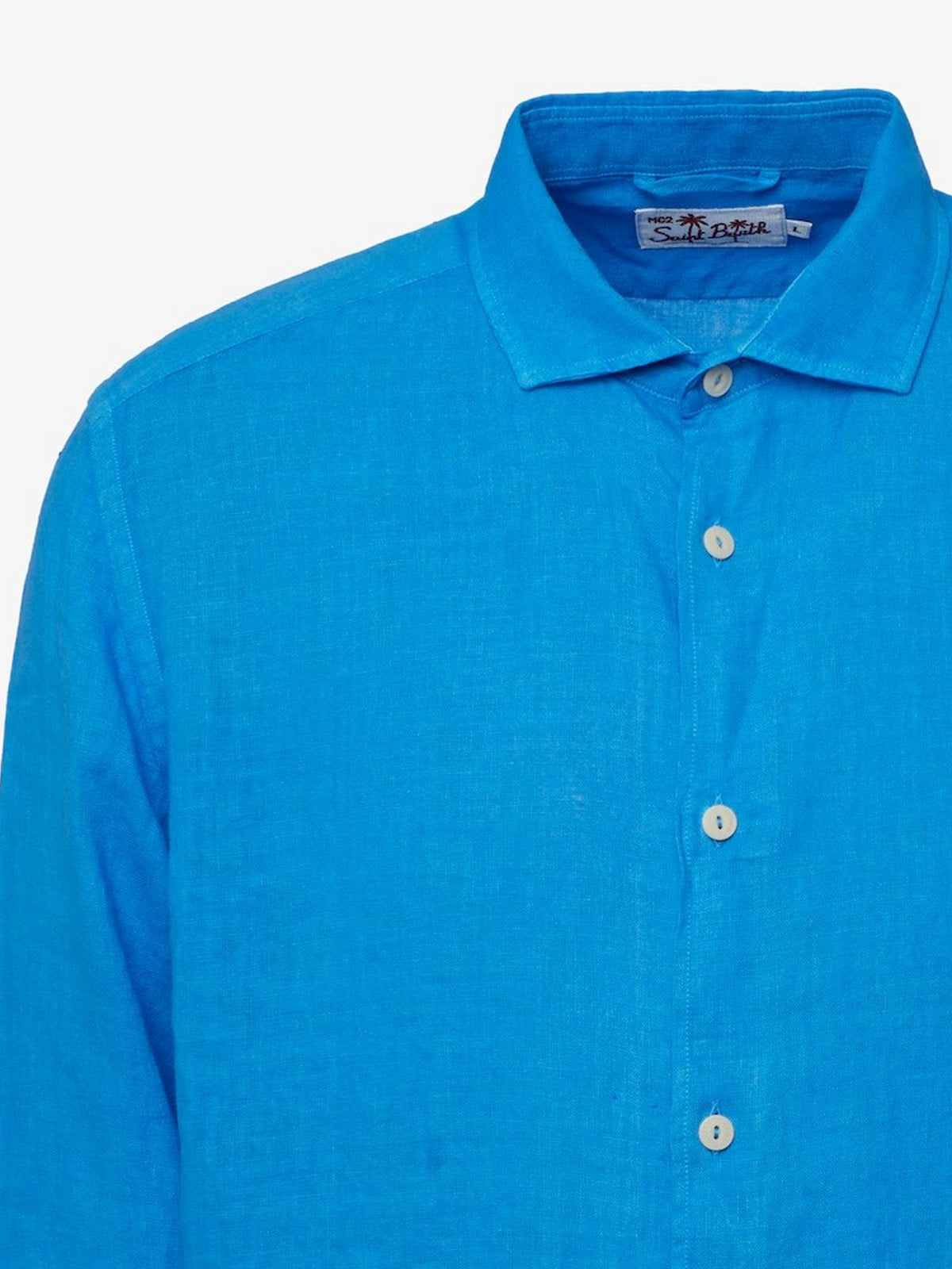 MC2 SAINT BARTH Camicia Uomo PAMPLONA 01307F Blu gioboutiqueweb