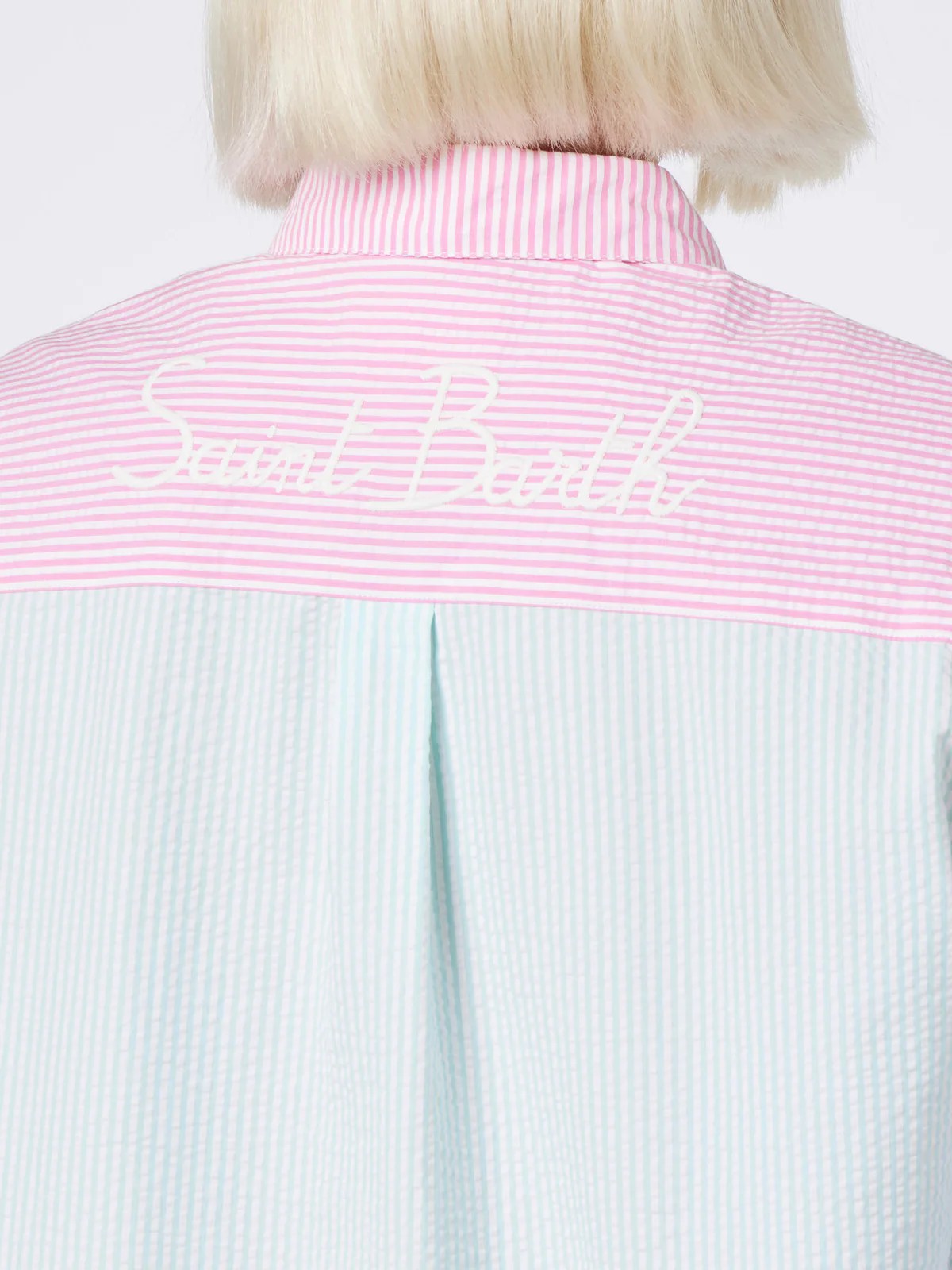 MC2 SAINT BARTH Camicia Donna BRIGITTE 03999F Multicolore gioboutiqueweb