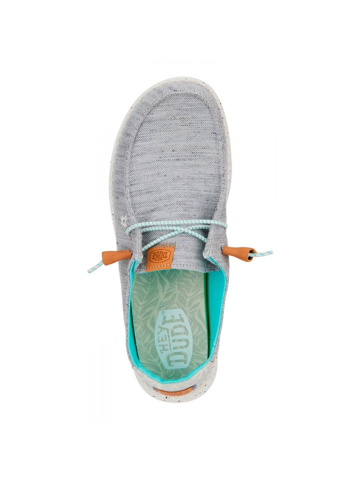 HEY DUDE Mocassino Donna Wendy Heathered Slub HD.40753 030 Grigio gioboutiqueweb