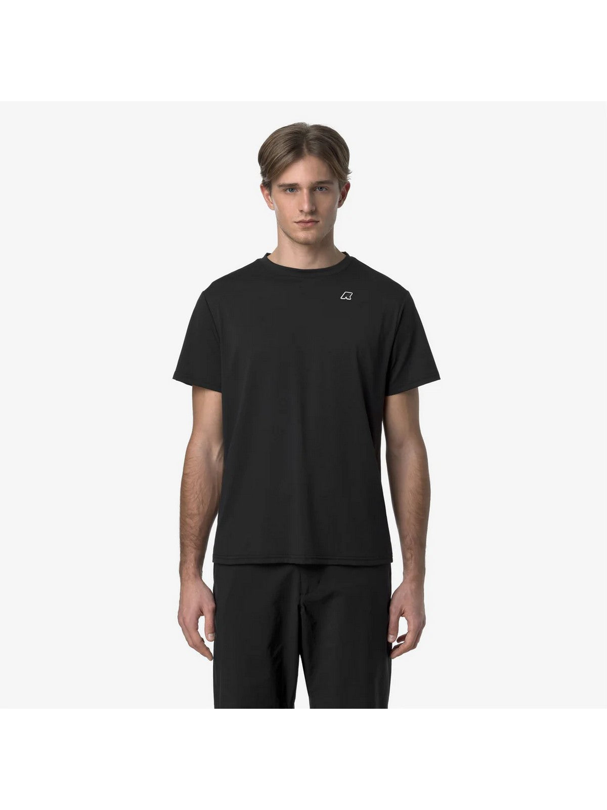 K-WAY T-shirt Uomo GRAPHITE K61279W USY Nero gioboutiqueweb