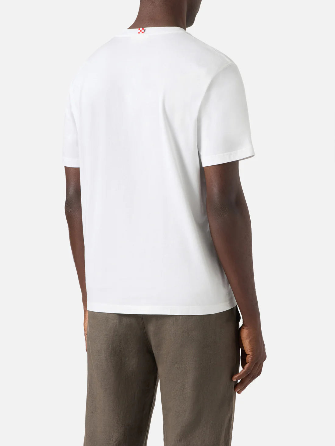 MC2 SAINT BARTH T-shirt Uomo AUSTIN 04354L TIME IS MONEY 01N EMB gioboutiqueweb
