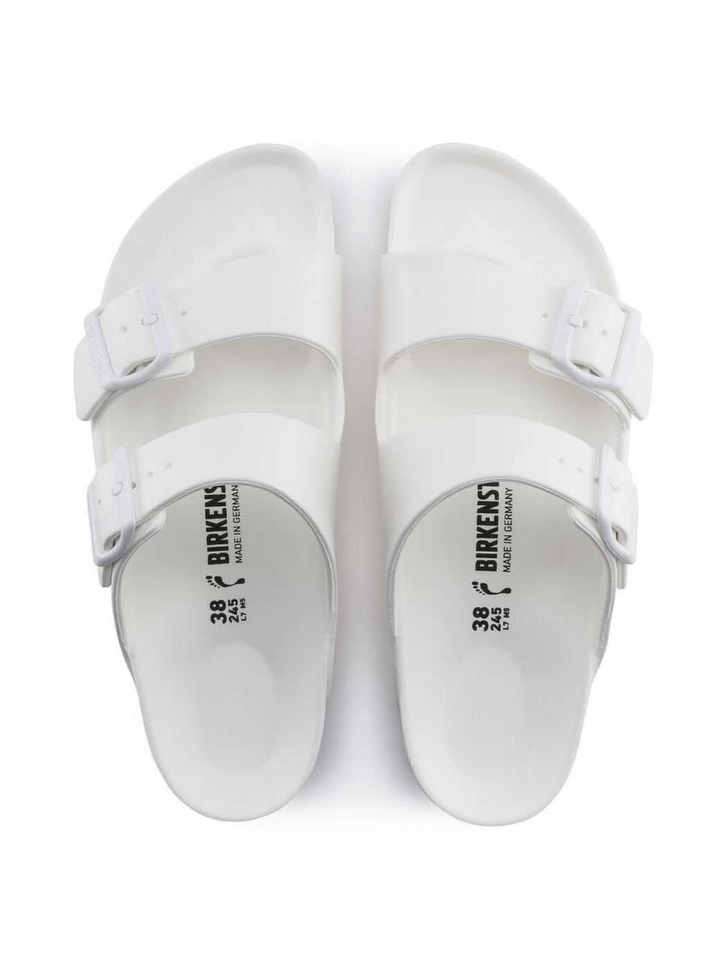 BIRKENSTOCK Sandalo Donna Arizona 129443 Bianco gioboutiqueweb