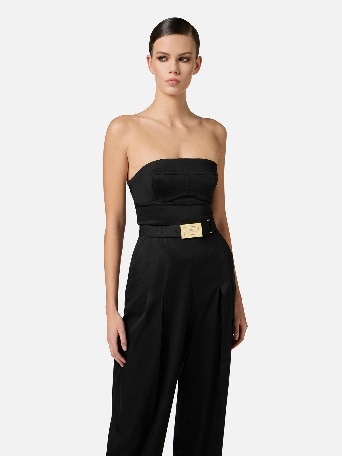 ELISABETTA FRANCHI Tuta Donna TU05152E2-110 Nero gioboutiqueweb