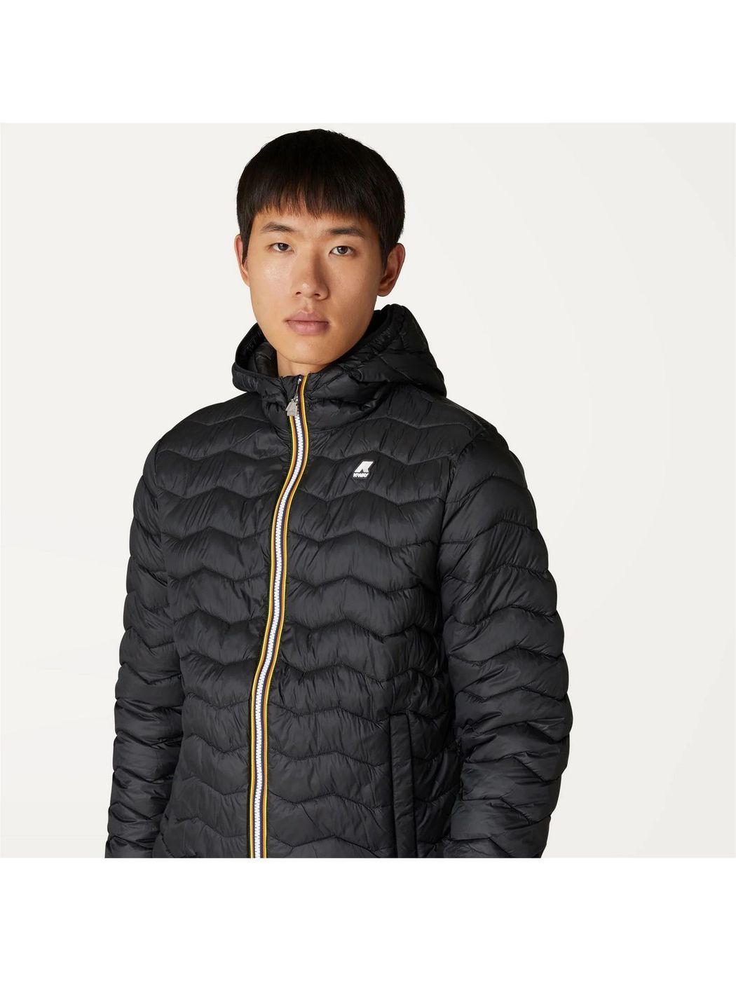 K-WAY Piumino Uomo Jack eco warm K6121HW USY Nero gioboutiqueweb