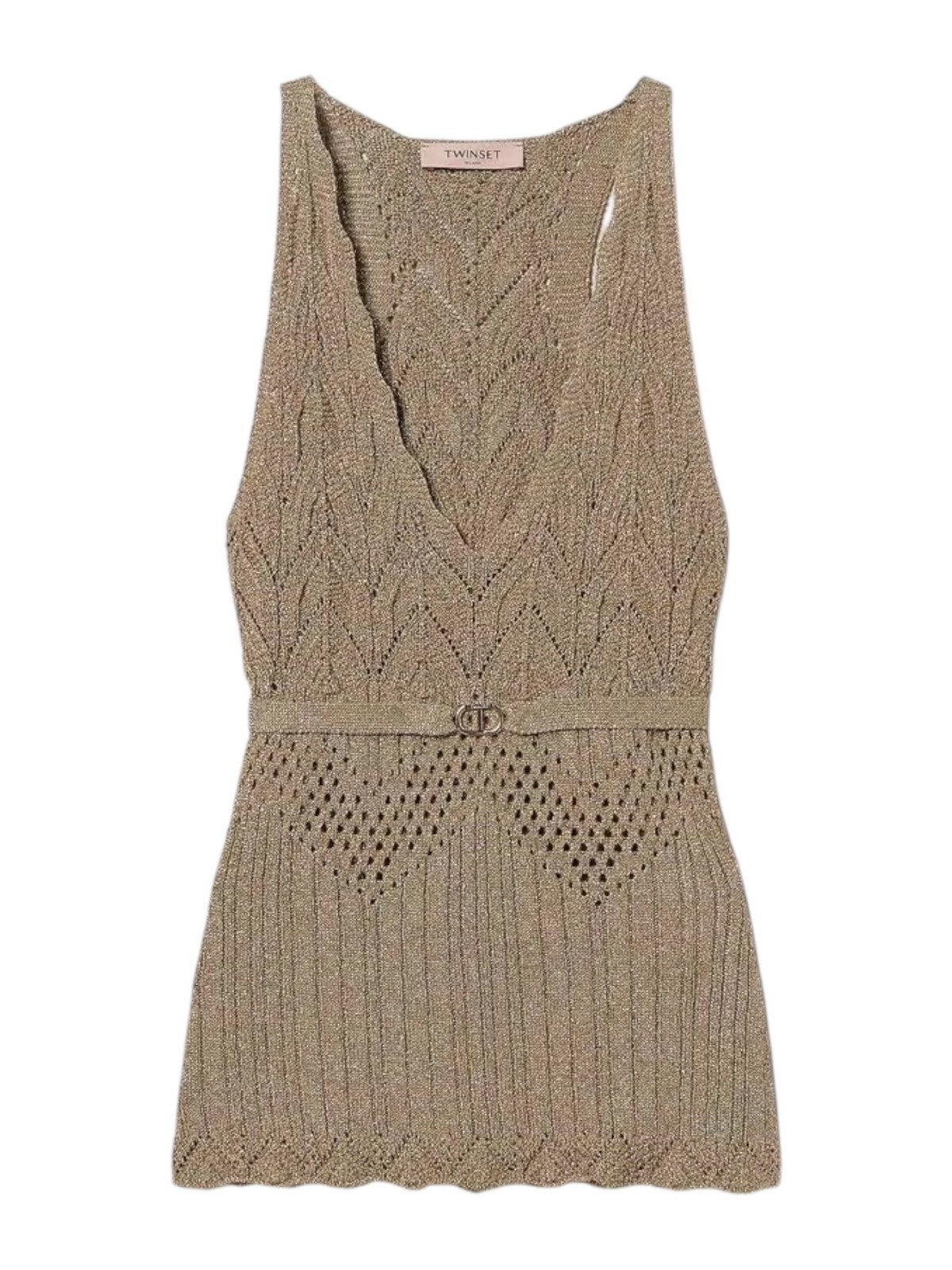 TWINSET Top Donna 251TT3195 12454 Verde gioboutiqueweb