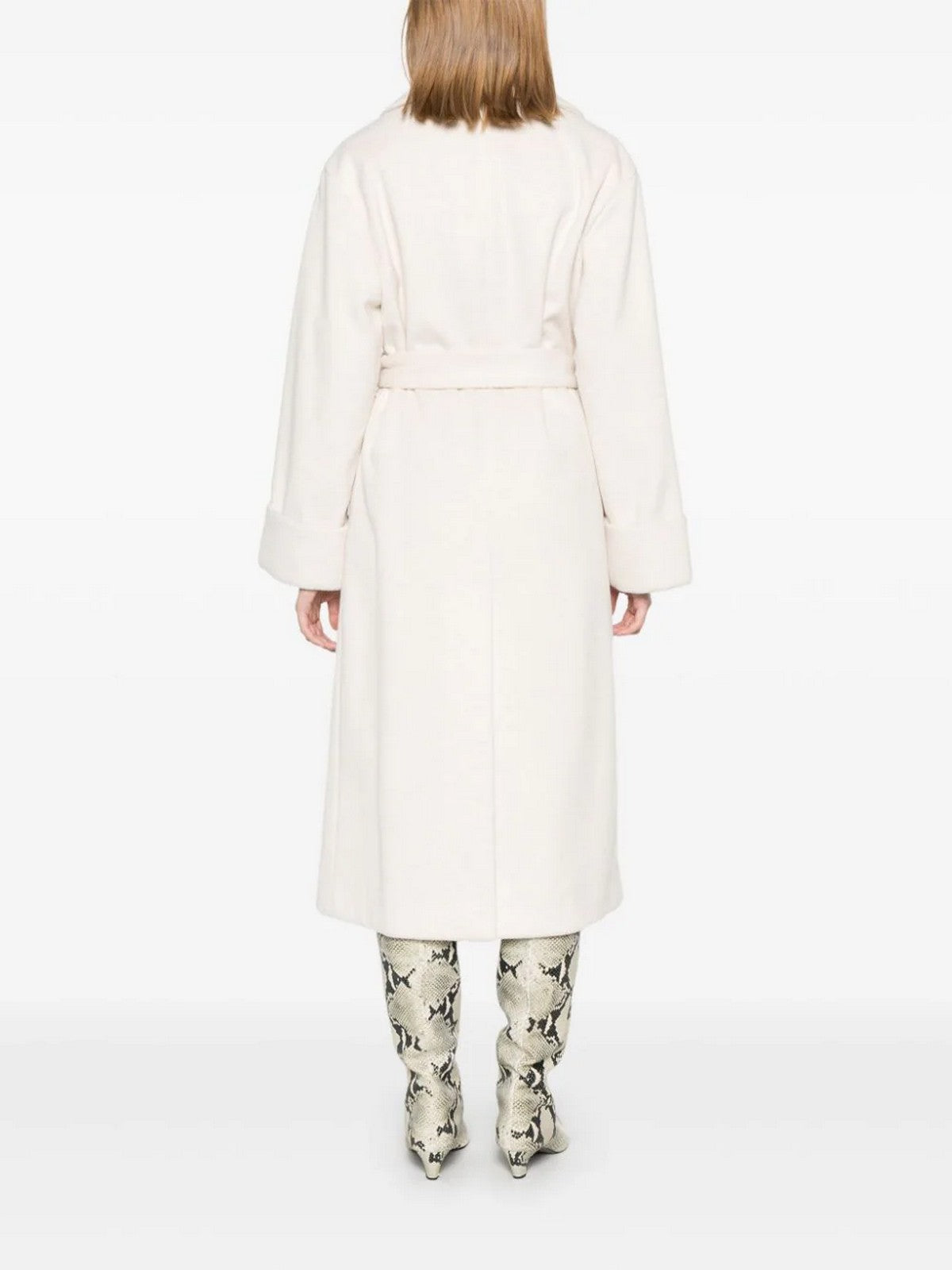 LIU JO WHITE Cappotto Donna WF4251T2704 N9908 Bianco gioboutiqueweb