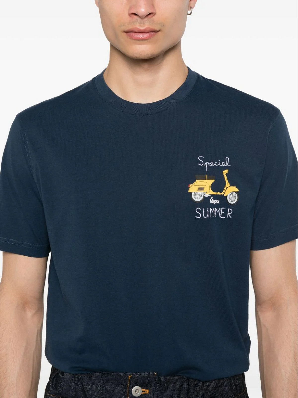 MC2 SAINT BARTH T-Shirt e Polo Uomo  TSHIRT MAN 03122F Blu