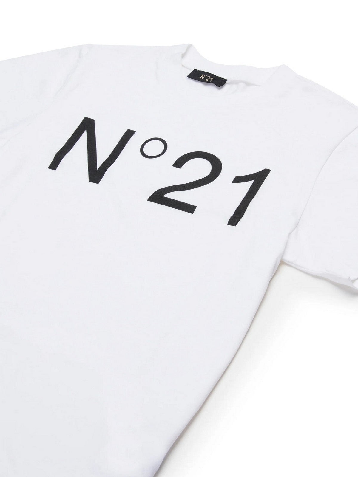 N°21 T-shirt Unisex bambino N21173 N0153 0N100 WHITE