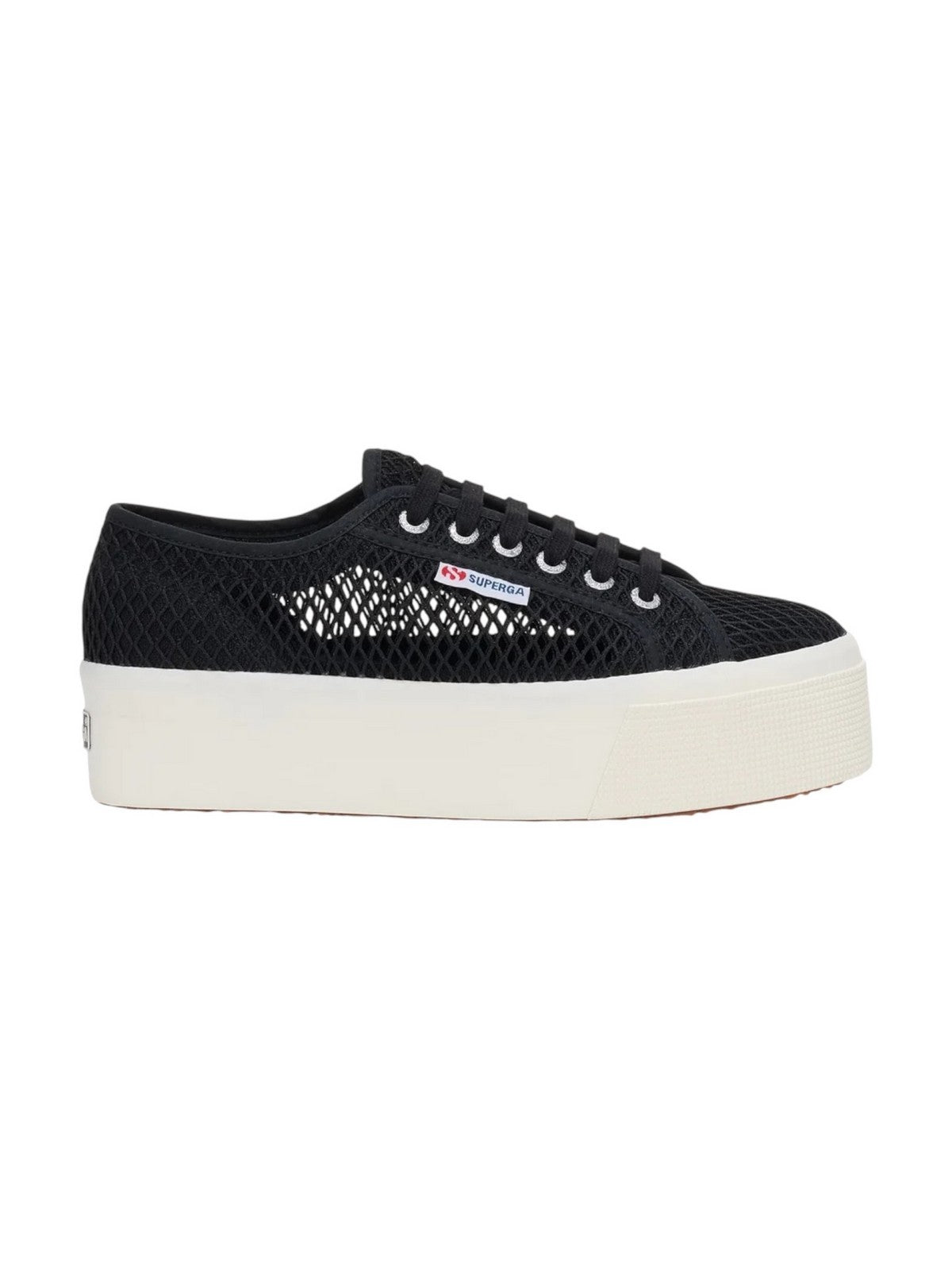 SUPERGA Sneaker Donna 2790 MESH S2142TW 005 Nero gioboutiqueweb