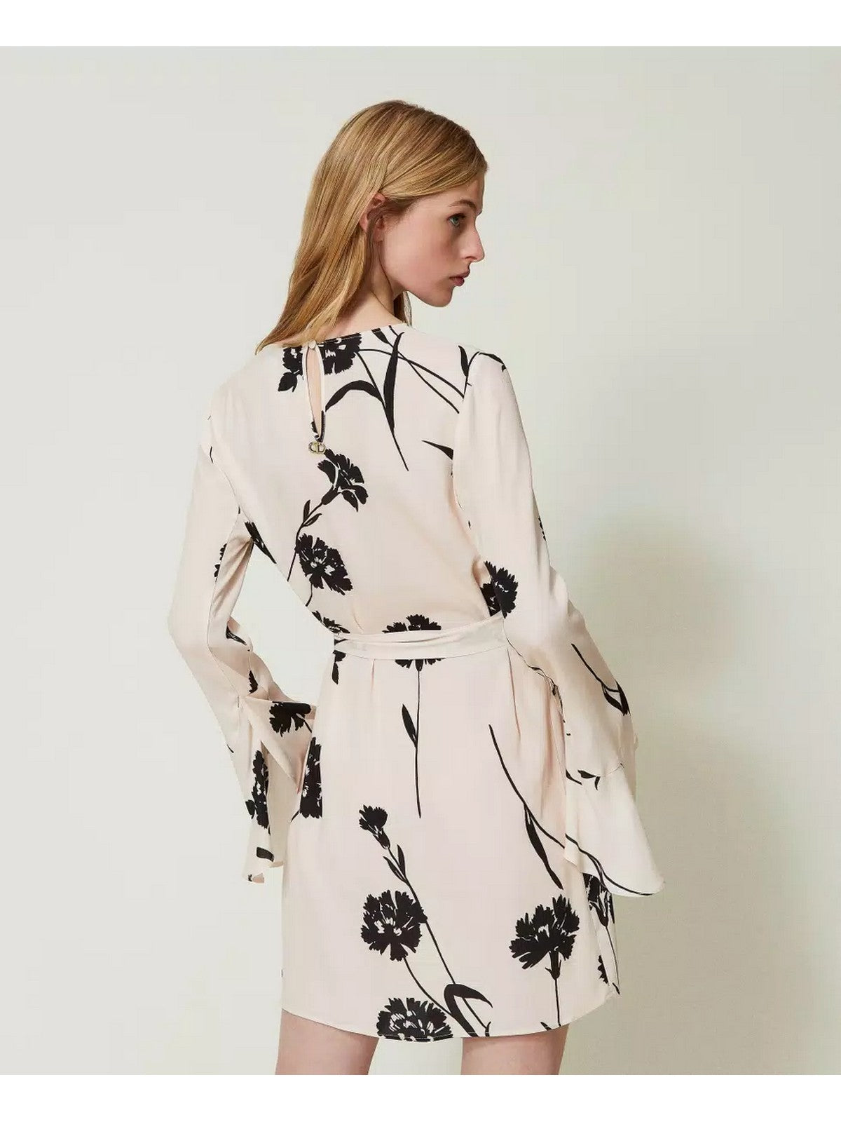 Twinset Frau Kleid 241TP2604 11349 Weiß