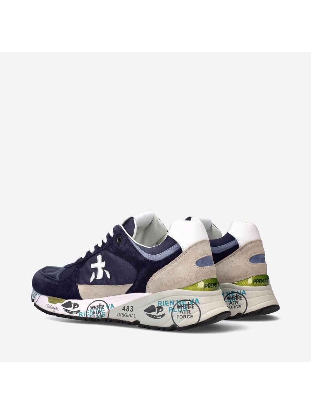 PREMIATA Sneaker Uomo MASE VAR 5684 Blu gioboutiqueweb
