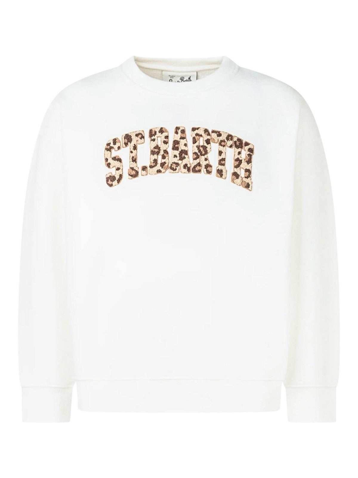 MC2 SAINT BARTH Felpa Donna STARDUST W 01448I STB LEOPARD TERRY 10 EMB