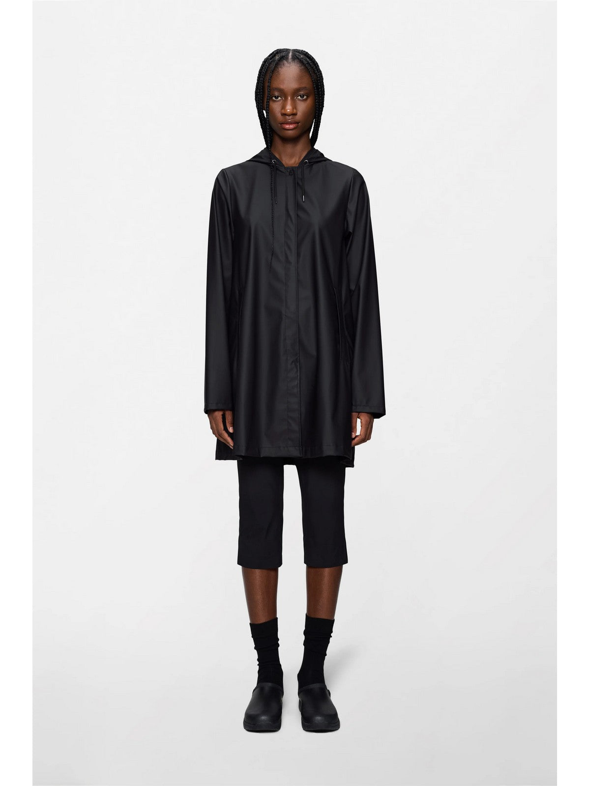 RAINS Giubbino Unisex adulto 18050 01 BLACK BLACK gioboutiqueweb