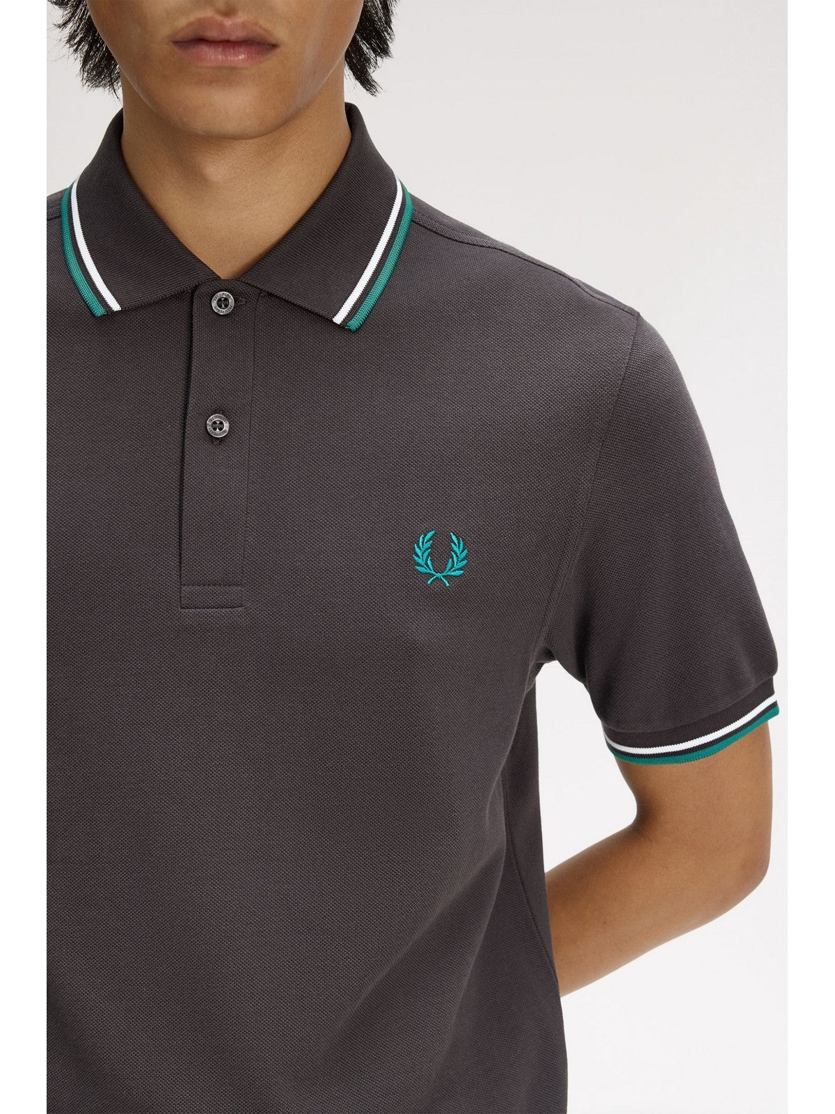 FRED PERRY Polo Uomo FP-M3600P 85B ANGY/LIIC/SPGN