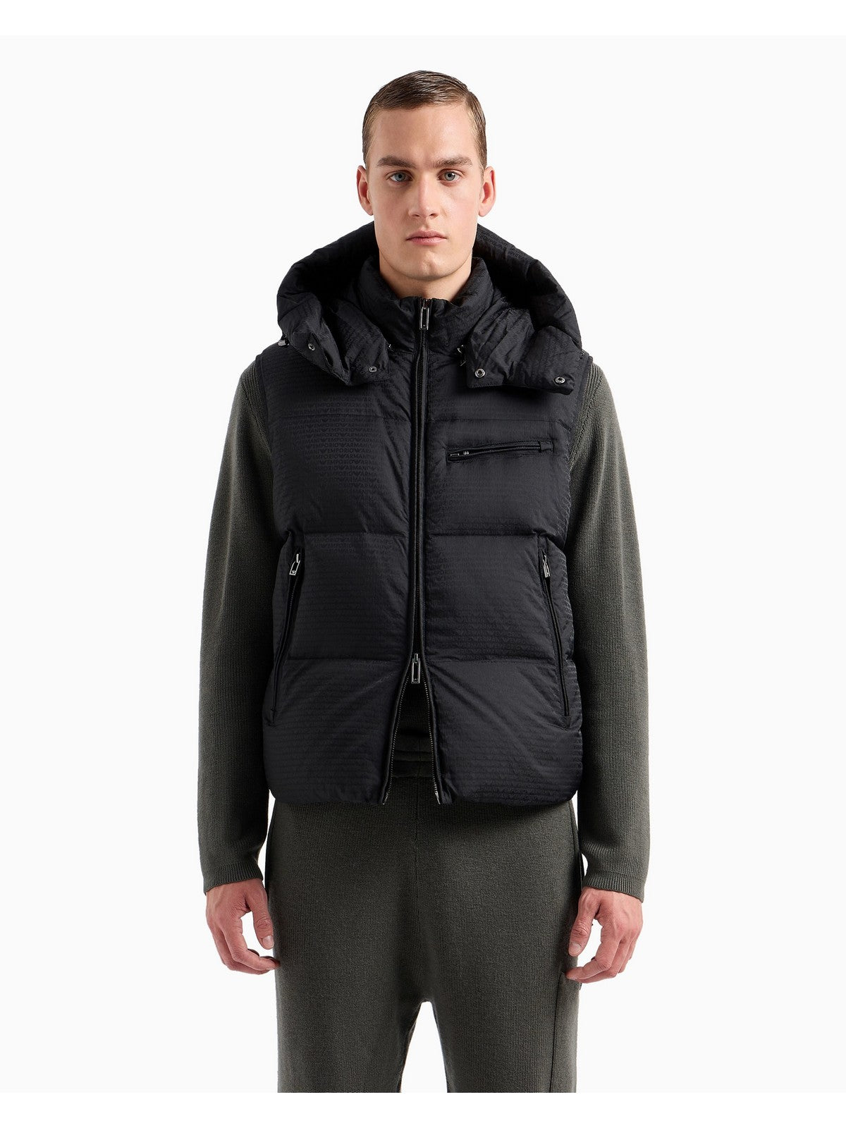 EMPORIO ARMANI Piumino Uomo 6D1B66 1NNXZ 0999 Nero gioboutiqueweb
