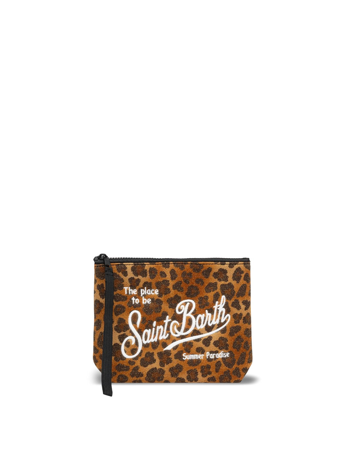 MC2 SAINT BARTH Pochette Donna ALINE LUREX 04426H LUREX CLASSIC LEO 11 EMB