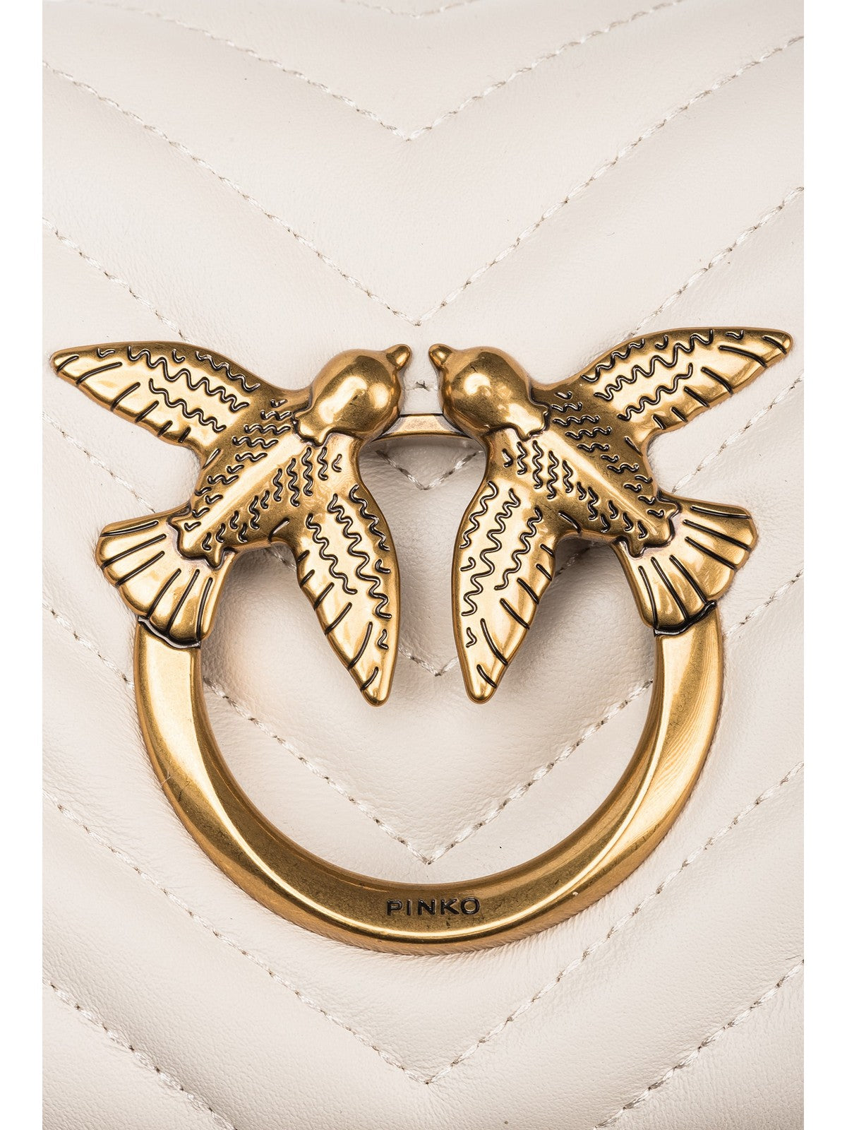 PINKO Borsa Donna Love click mini 100067-A0GK Z14Q Avorio gioboutiqueweb