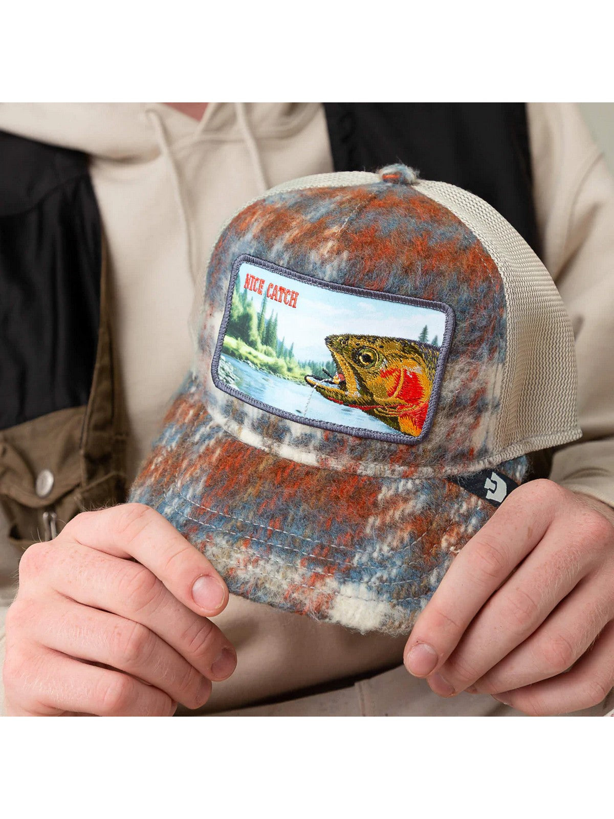 GOORIN BROS Cappello Uomo DOWN THE RIVER 101-2312 PLAID PLAID