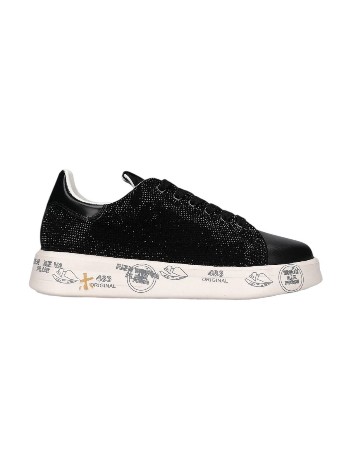 PREMIATA Sneaker Donna BELLE VAR 7813 BLACK