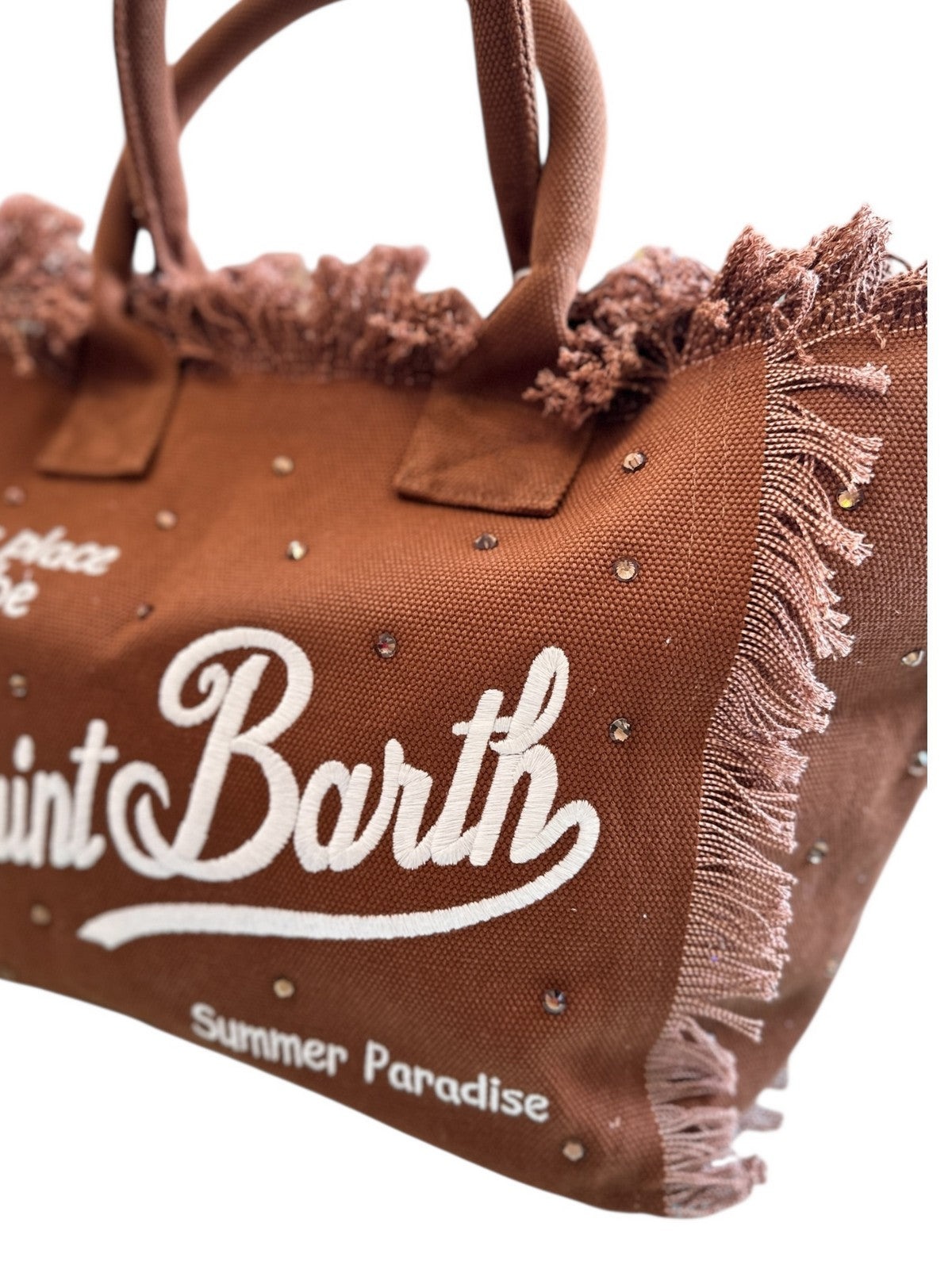 MC2 SAINT BARTH Borsa Donna VANITY 06654H STRASS BIG 1910 EMB gioboutiqueweb