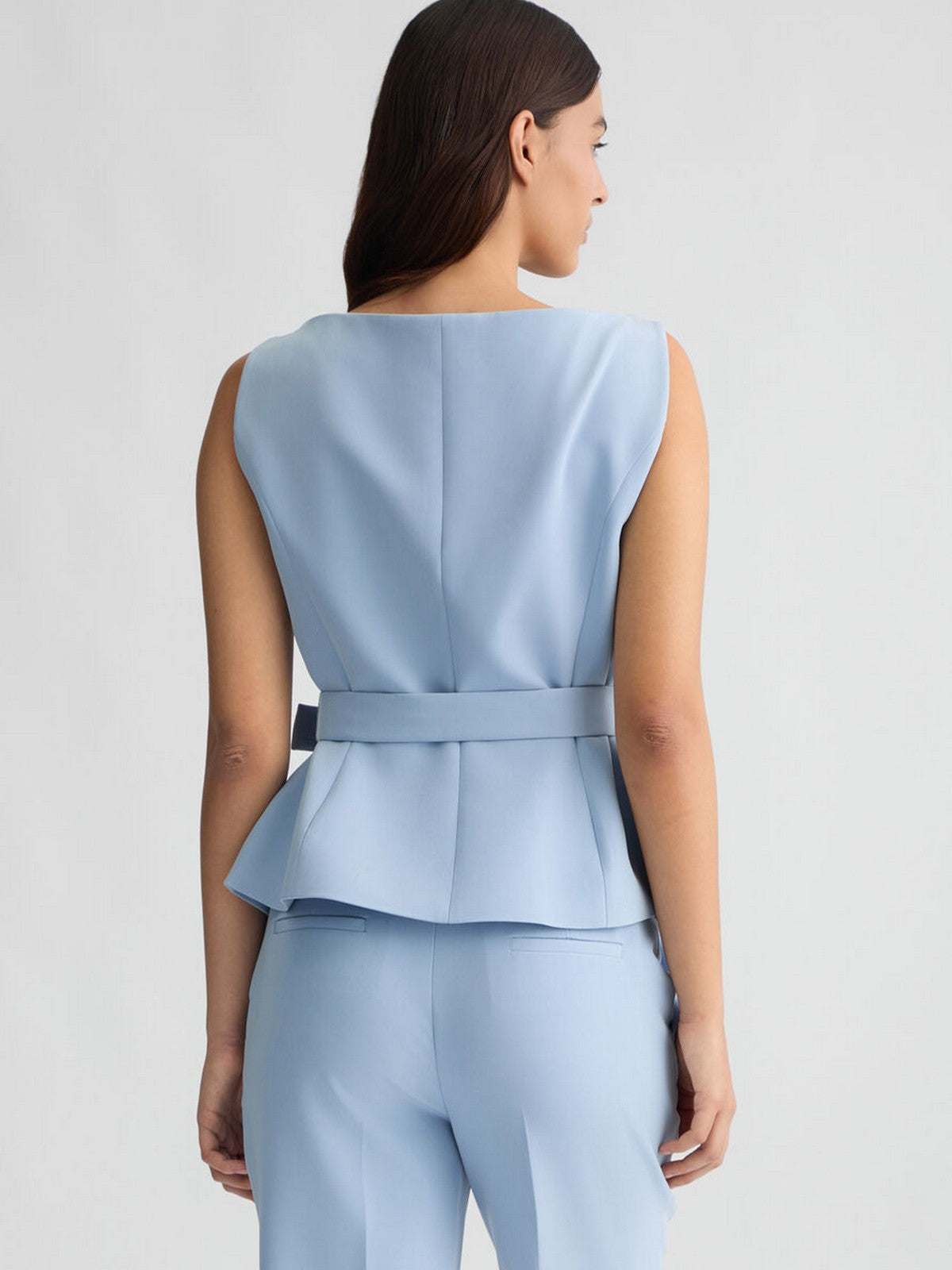 LIU JO BLACK Gilet Donna CA5098T2200 X064A Blu gioboutiqueweb