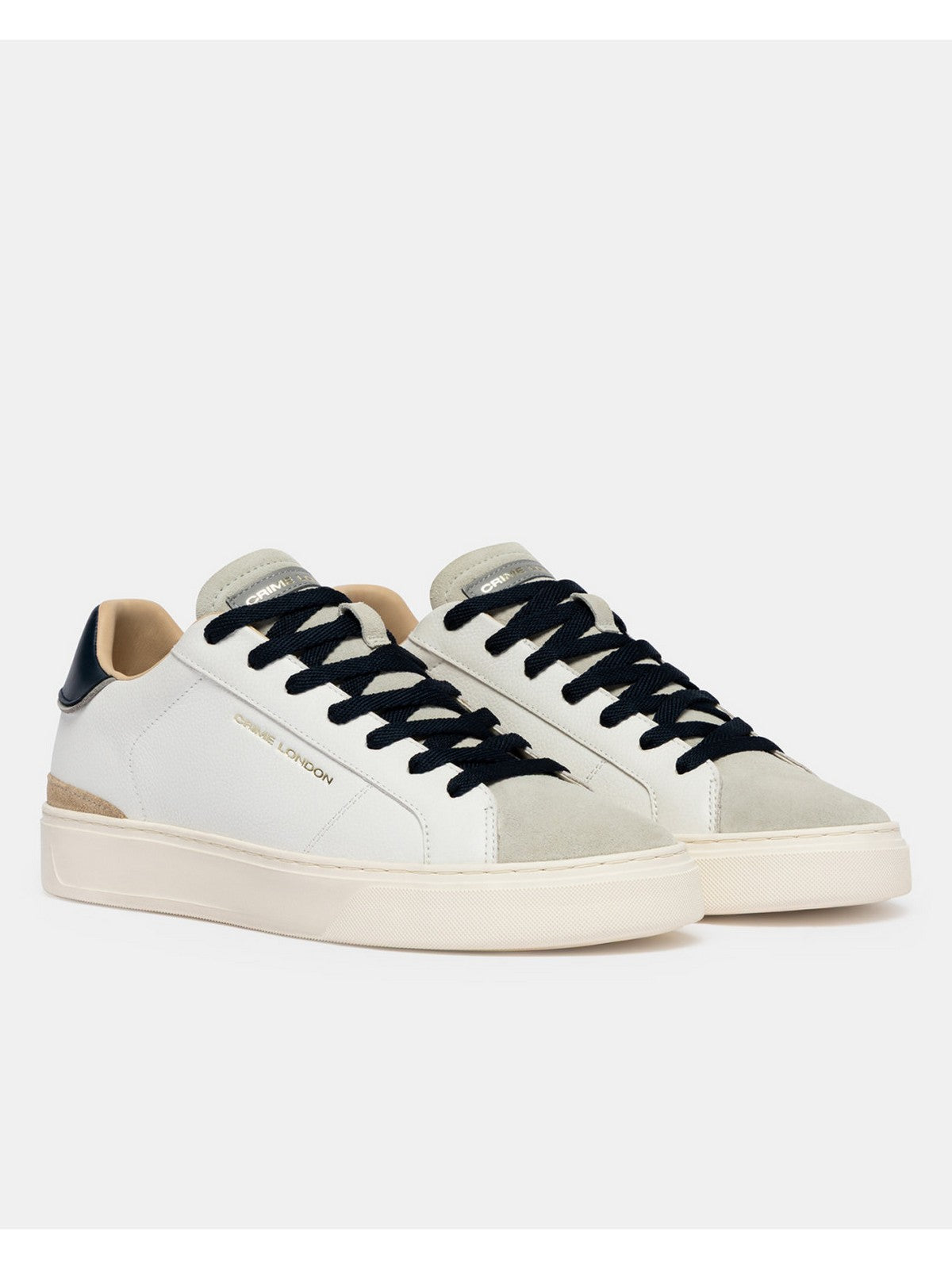 CRIME LONDON Sneaker Uomo BLADE DEEP ROYAL 19700PP8 10 WHITE