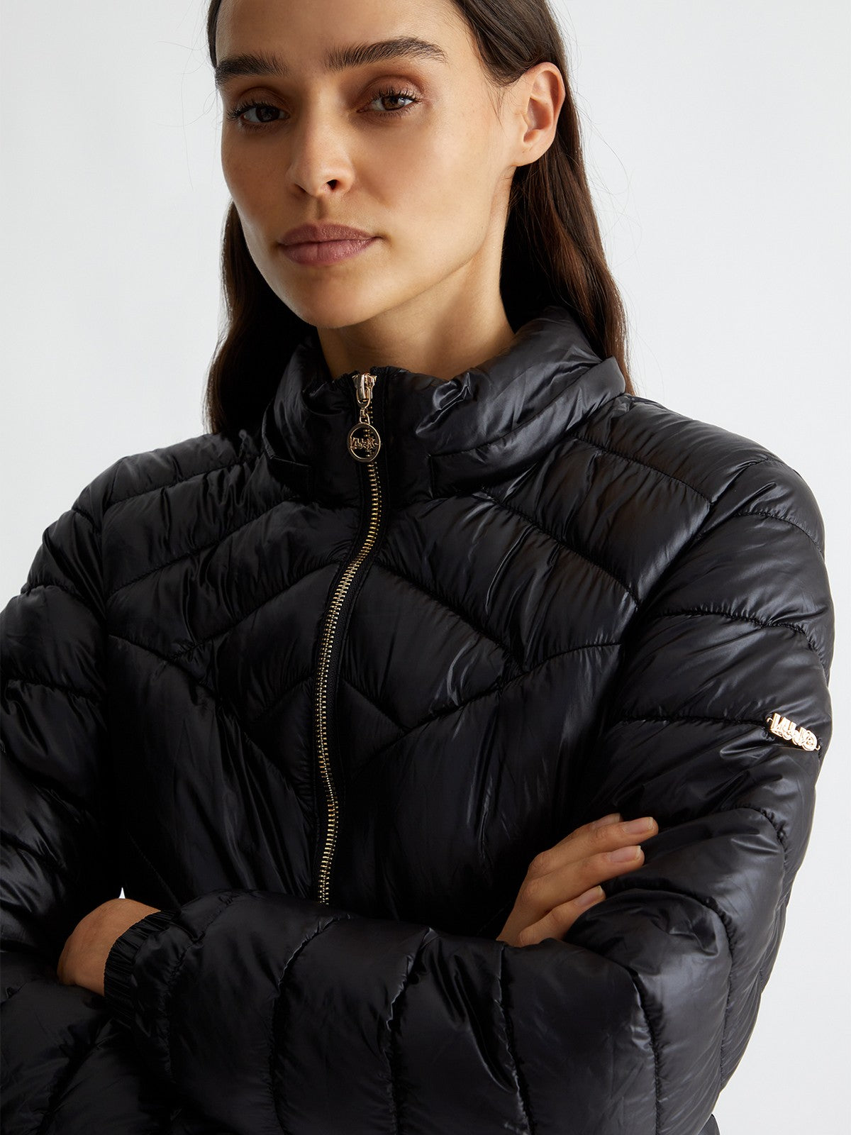 LIU JO SPORT Piumino Donna TF4123TS073 22222 Nero gioboutiqueweb