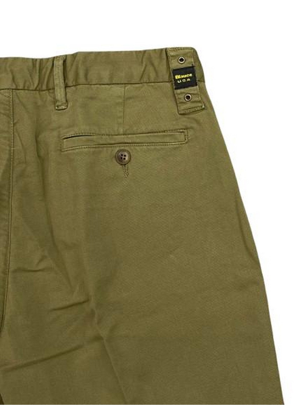BLAUER Bermuda Uomo MACULLAR 25SBLUP02352 006855 657 VERDE MILITARE gioboutiqueweb
